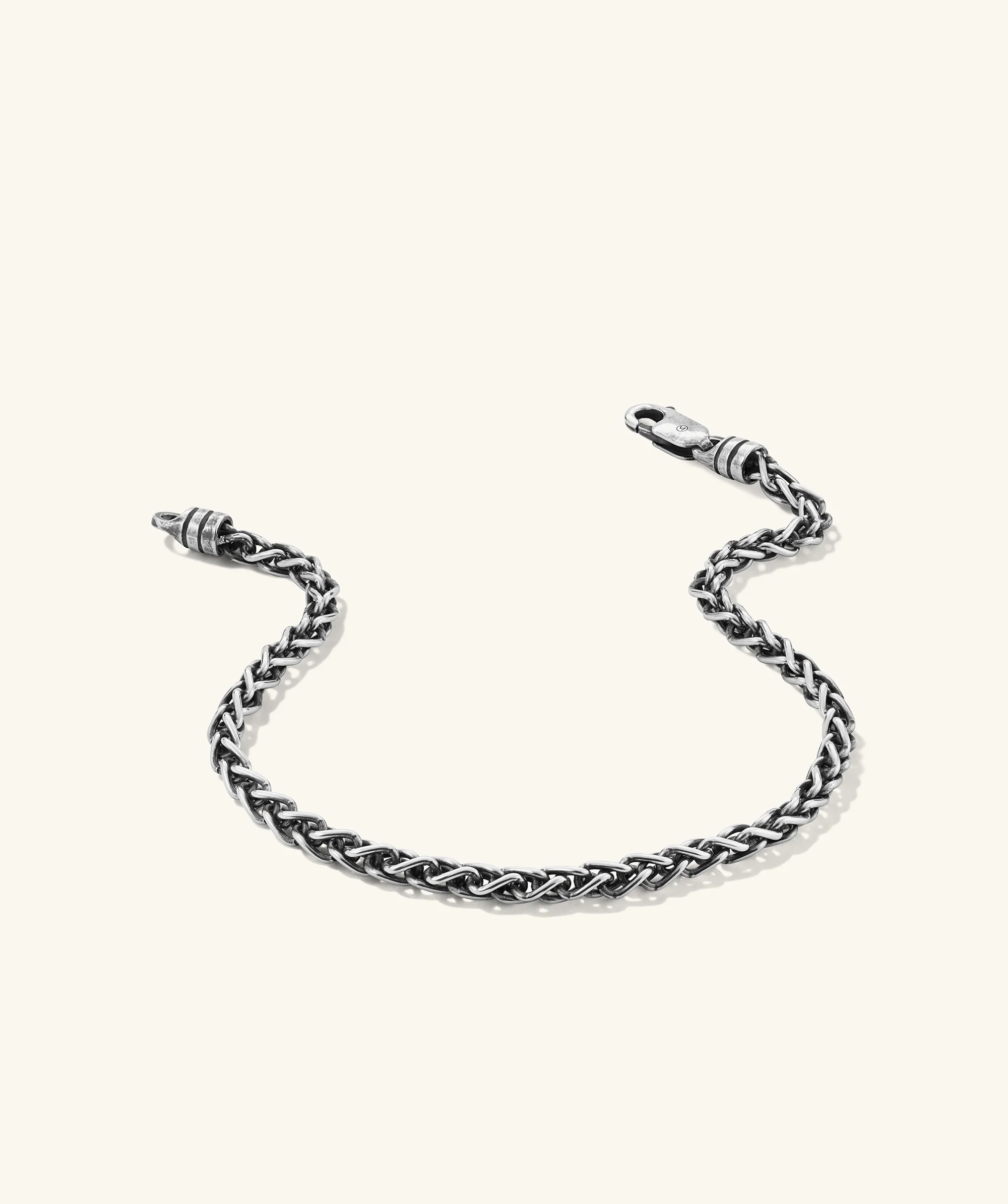 3.3mm Wheat Chain Bracelet - Image 5