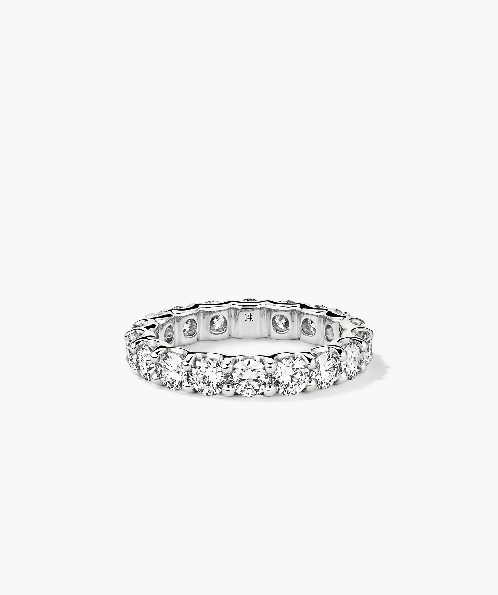 3.5mm Lab Grown Diamond Eternity Band - Image 5