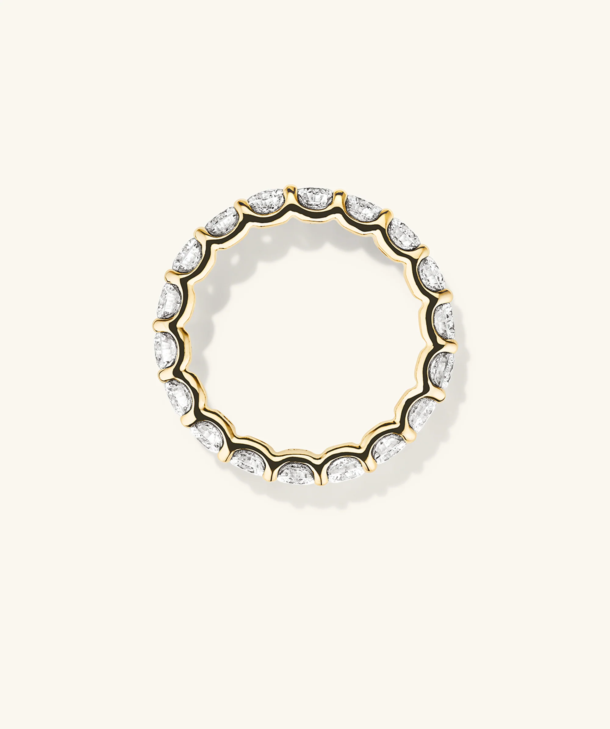 3.5mm Lab Grown Diamond Eternity Band - Image 8