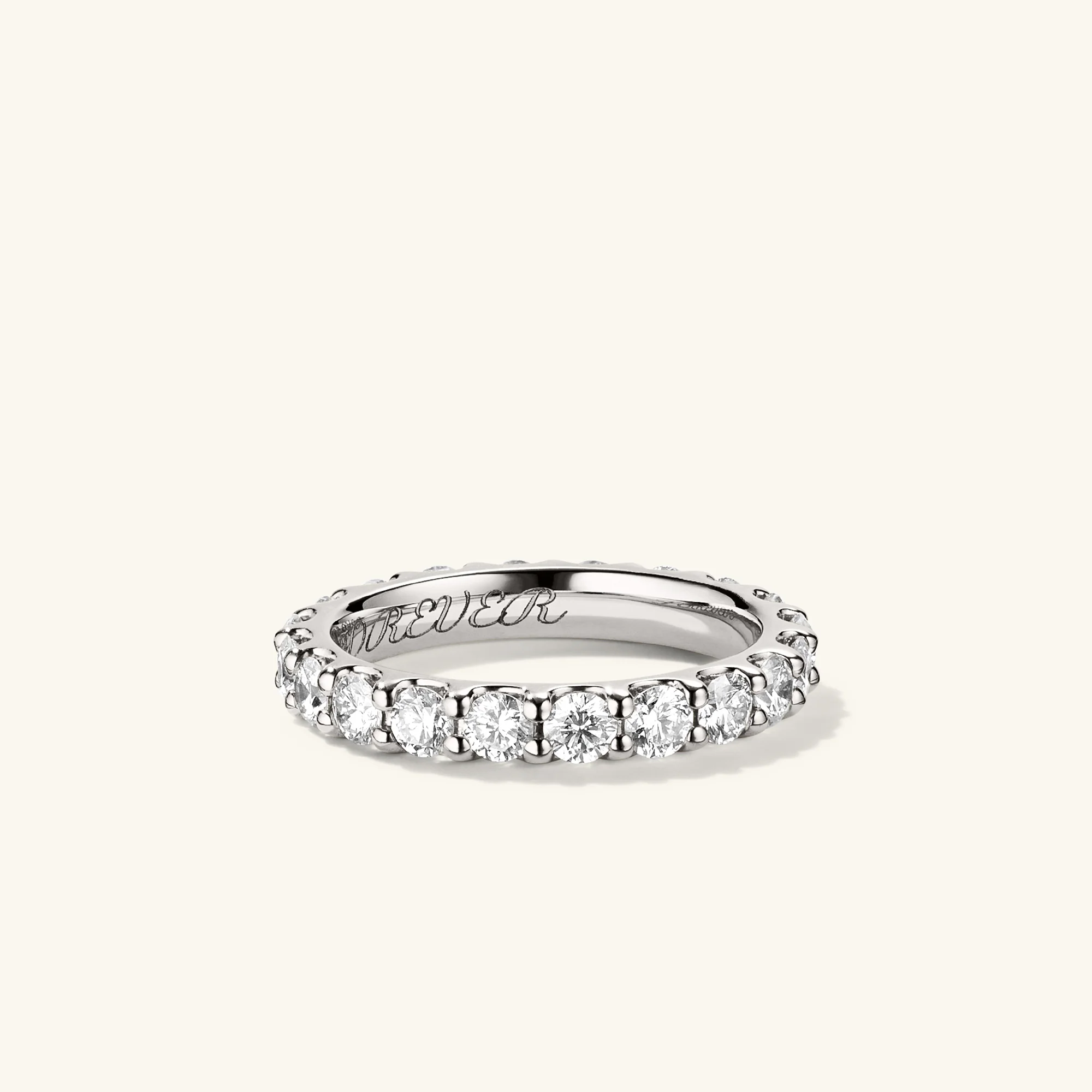 3mm Bold Diamond Eternity Band - Image 16