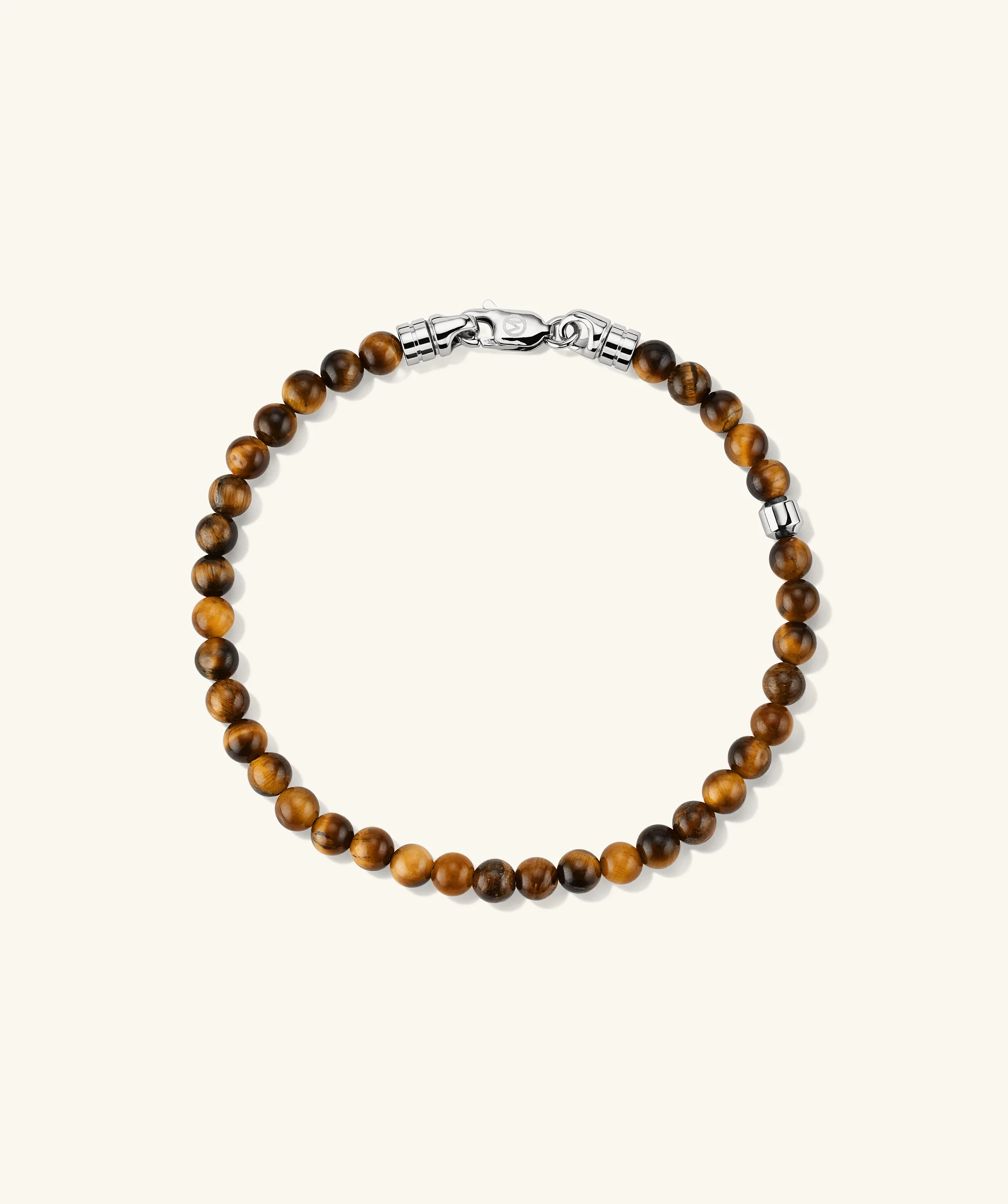 4mm Gemstone Beaded Bracelet - Image 10