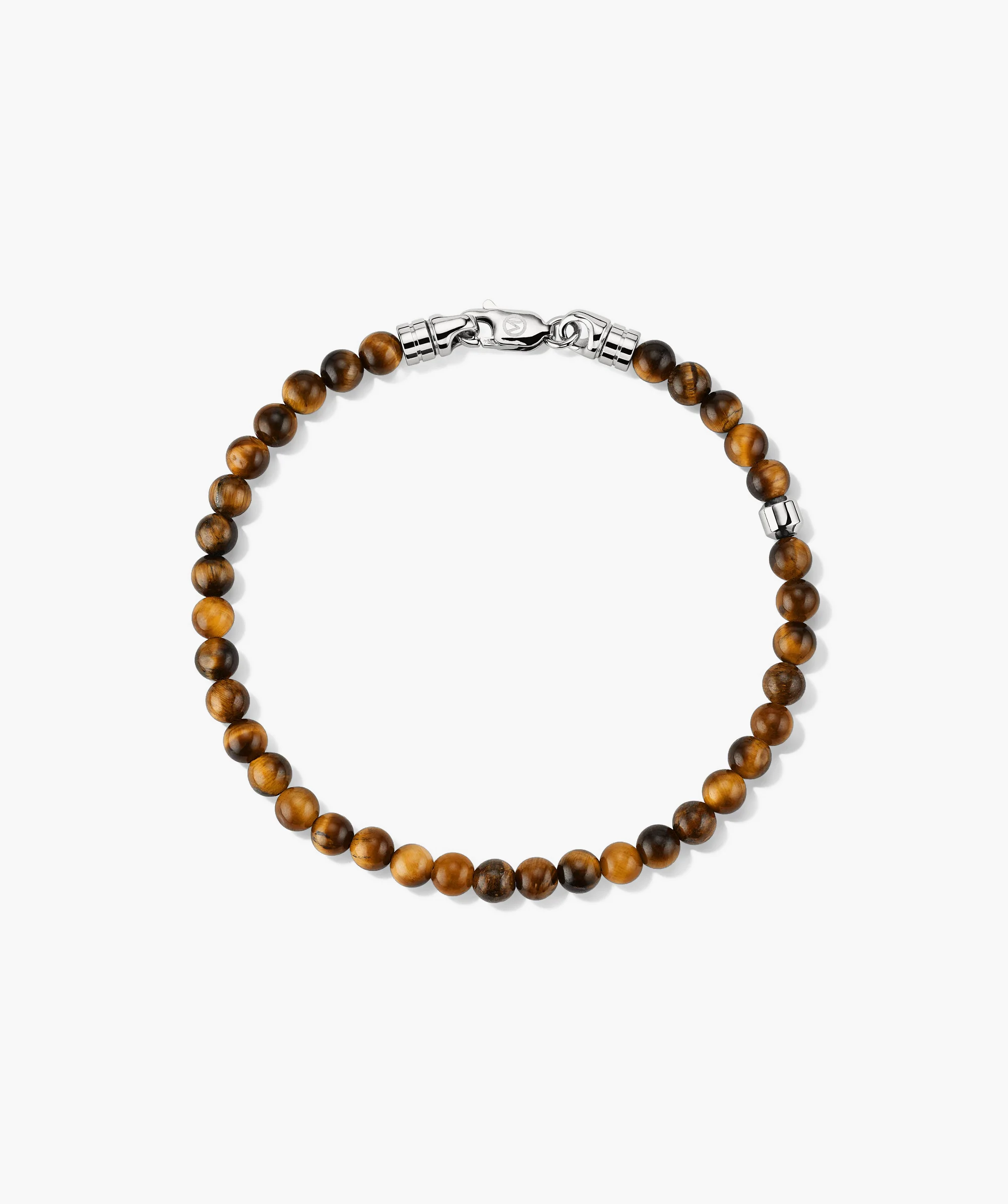 4mm Gemstone Beaded Bracelet - Image 5