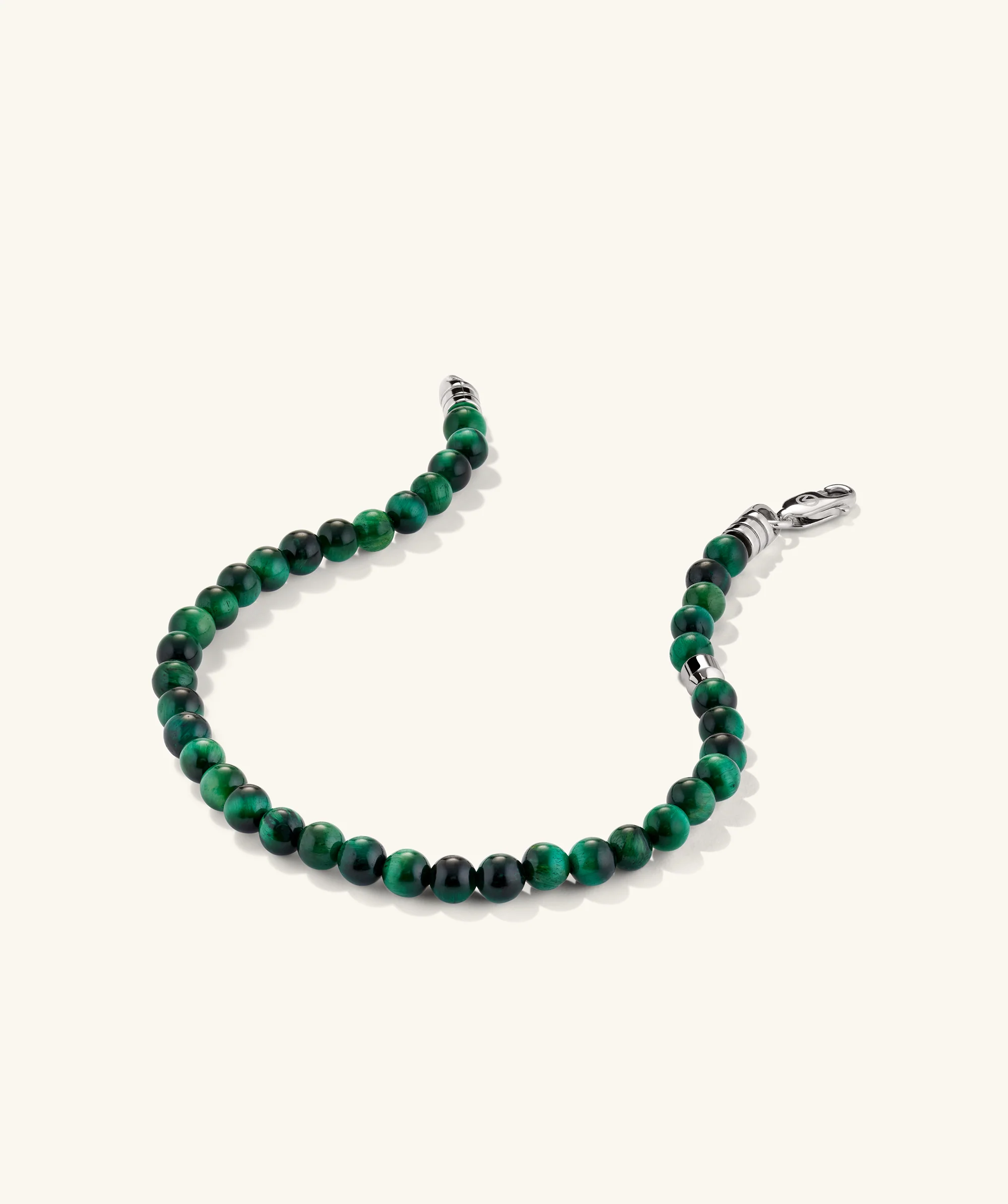 4mm Gemstone Beaded Bracelet - Image 7