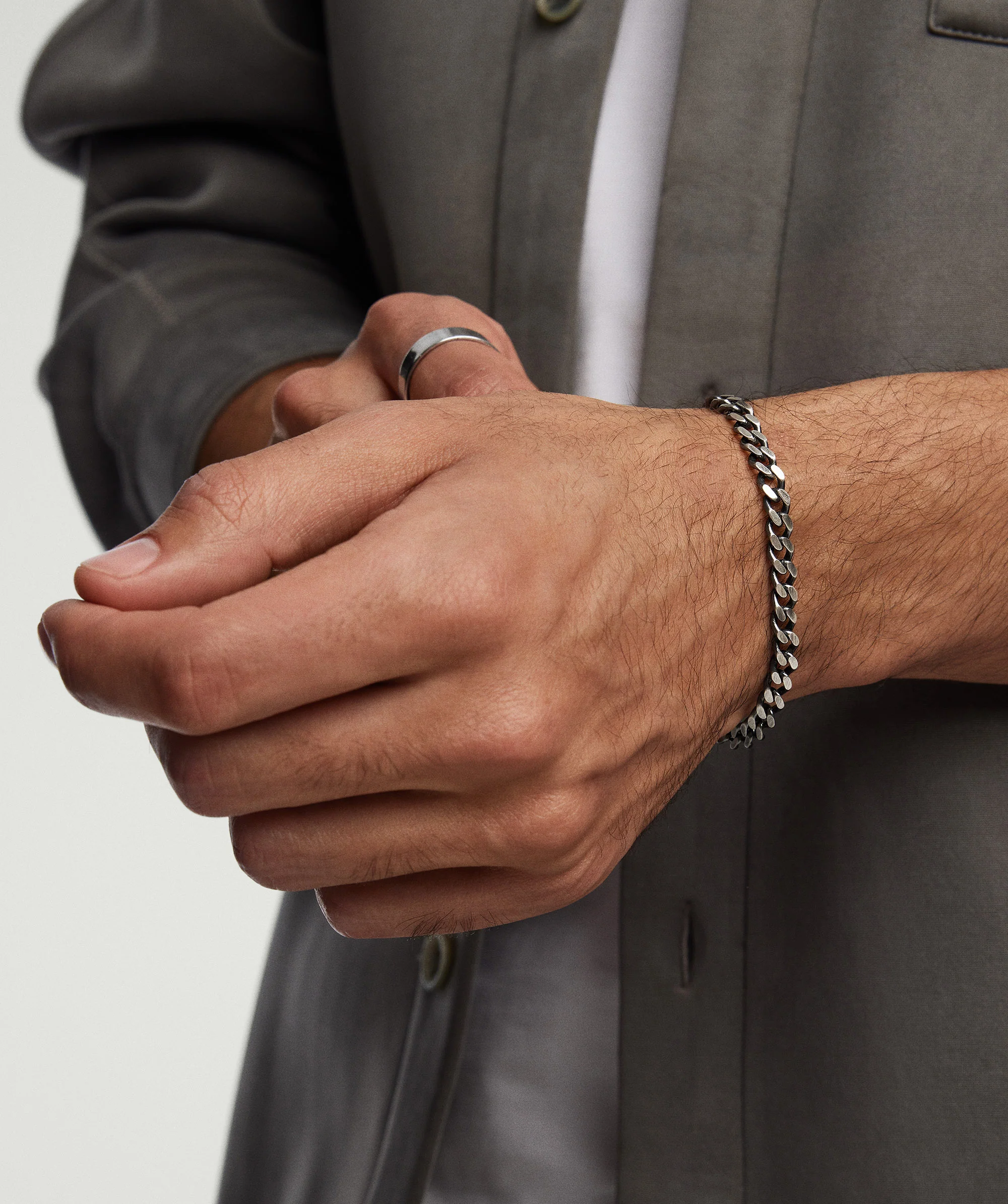 5mm Curb Chain Bracelet - Image 18