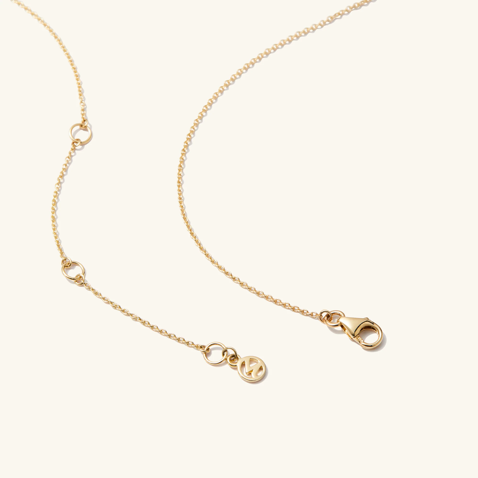 Baguette Emerald Bar Necklace - Image 8