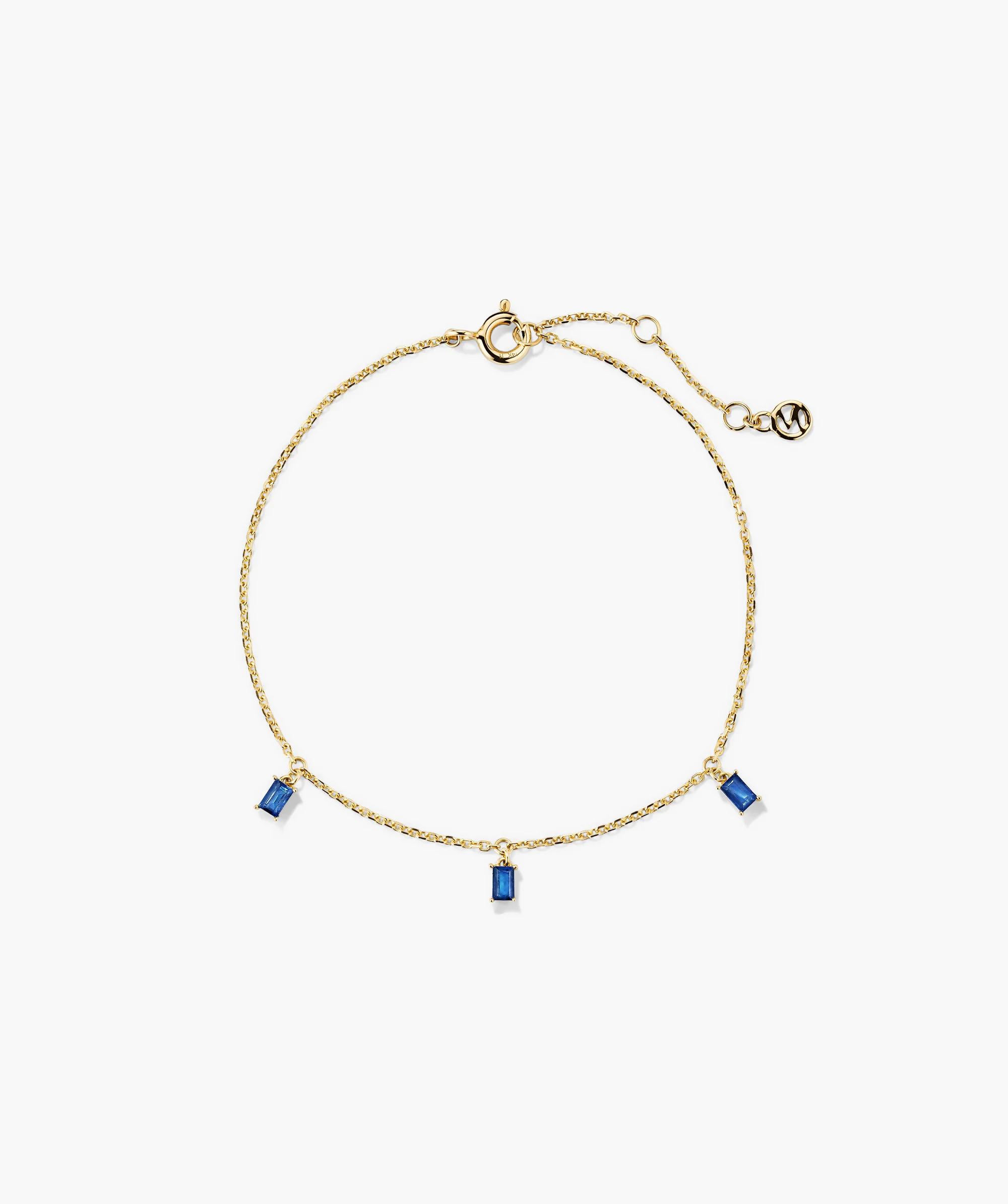 Baguette Gemstone Bracelet - Image 9