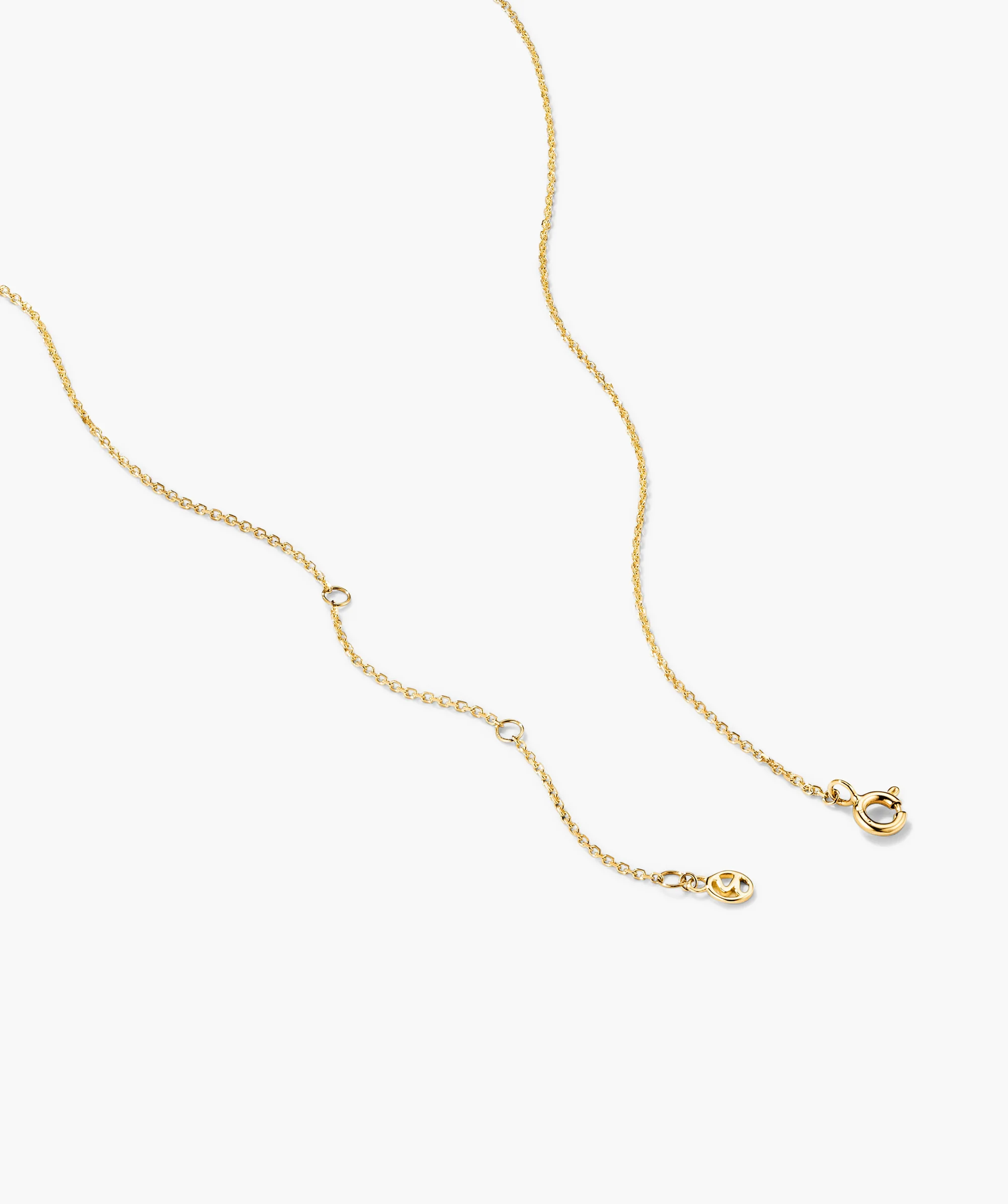 Baguette Gemstone Station Necklace - Image 5