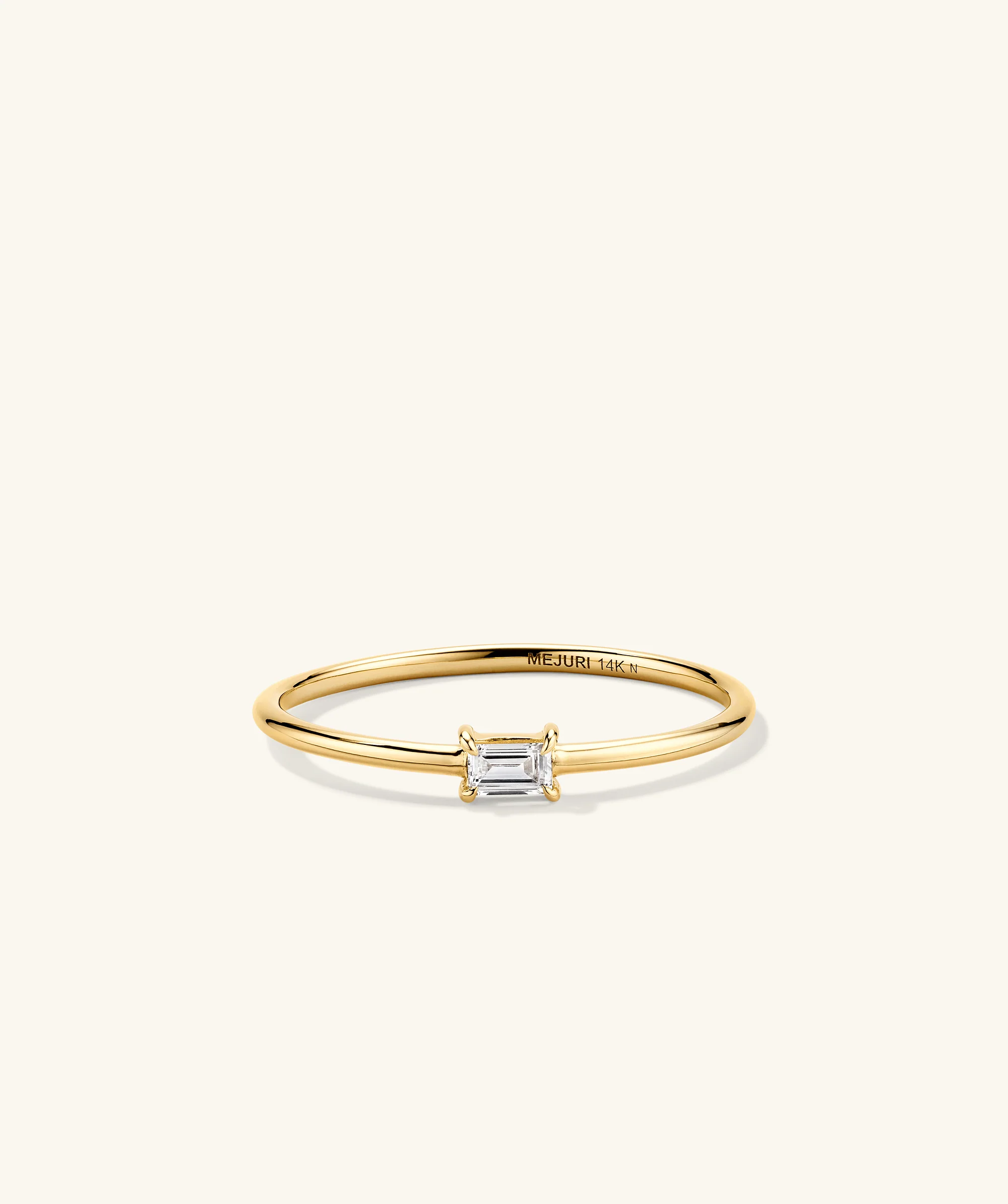 Baguette Stacker Ring - Image 9