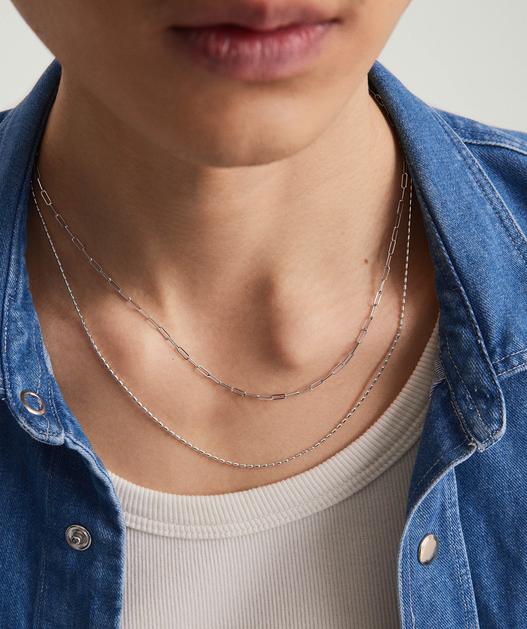 Barrel Link Chain Necklace - Image 13