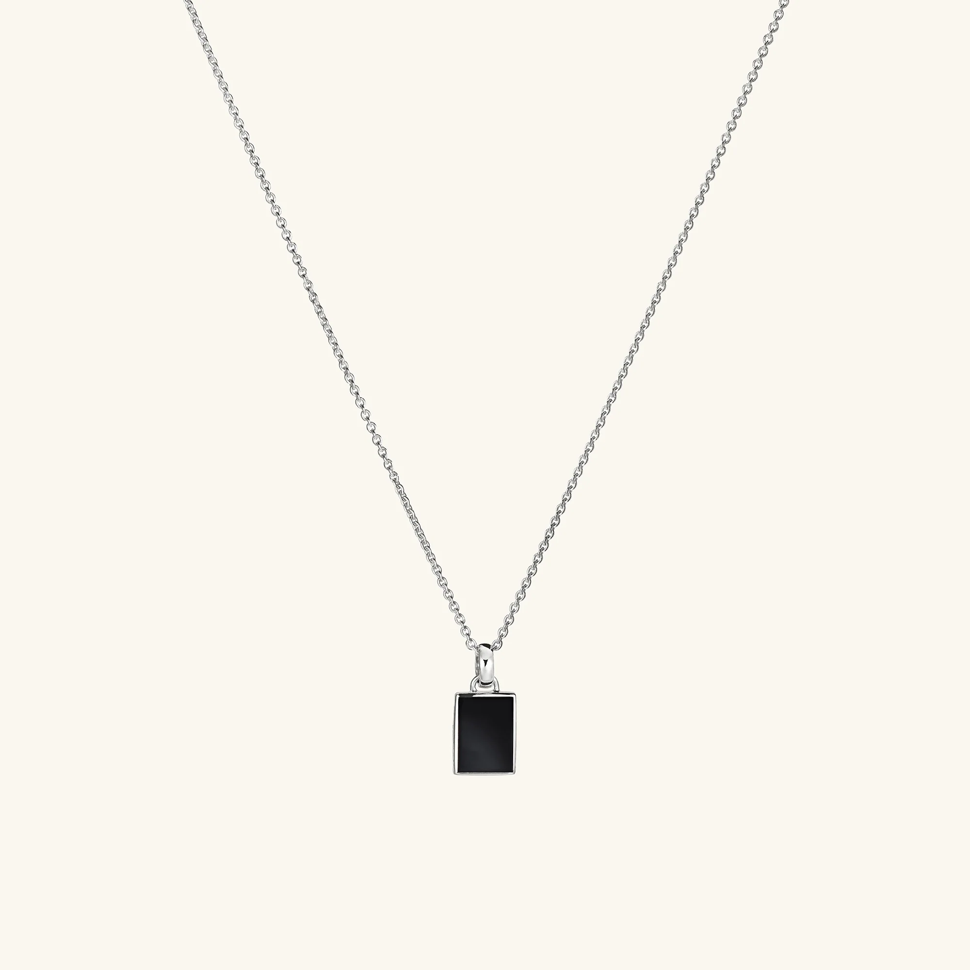 Black Onyx Pendant Necklace - Image 14