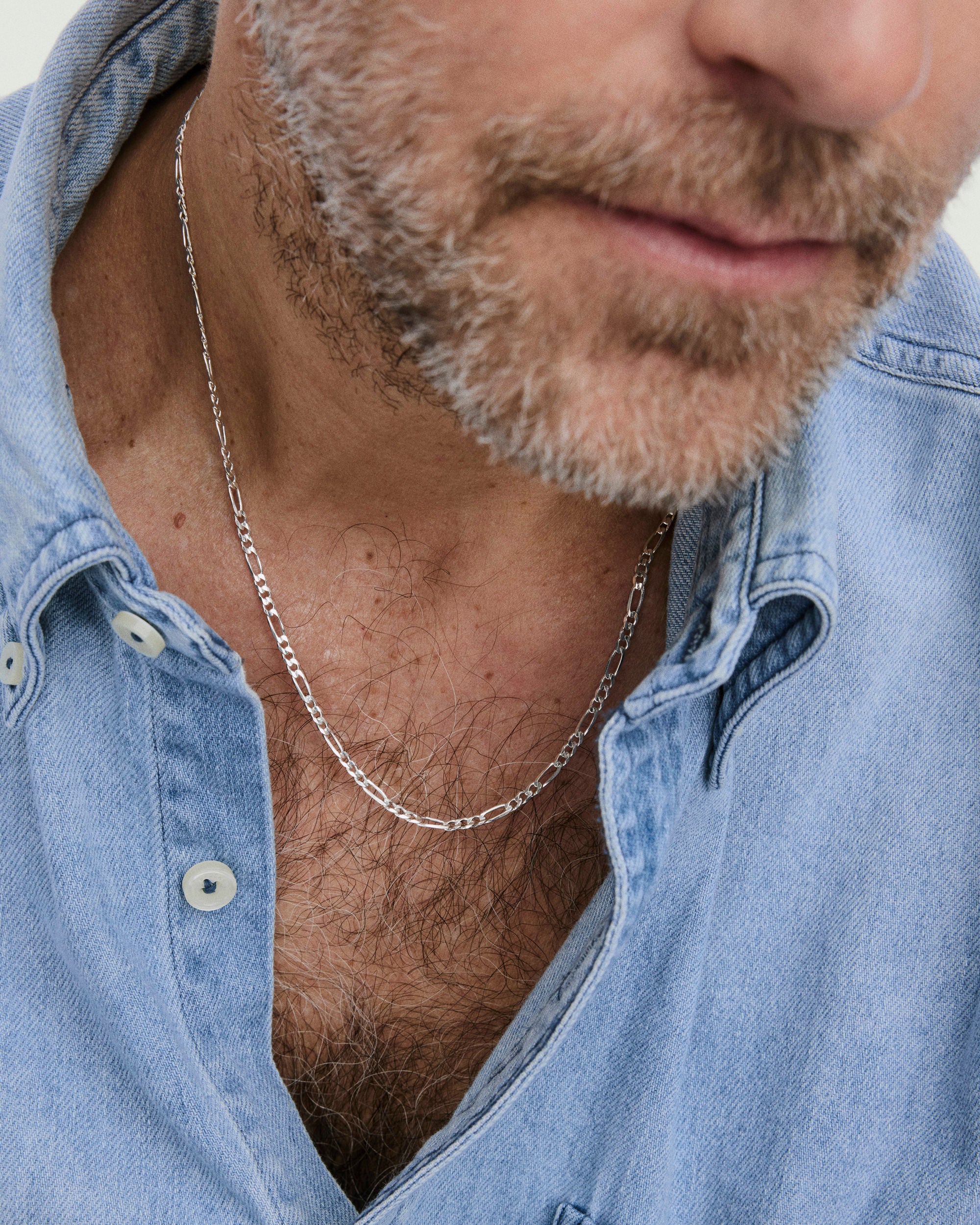 Bold Figaro Chain Necklace - Image 6