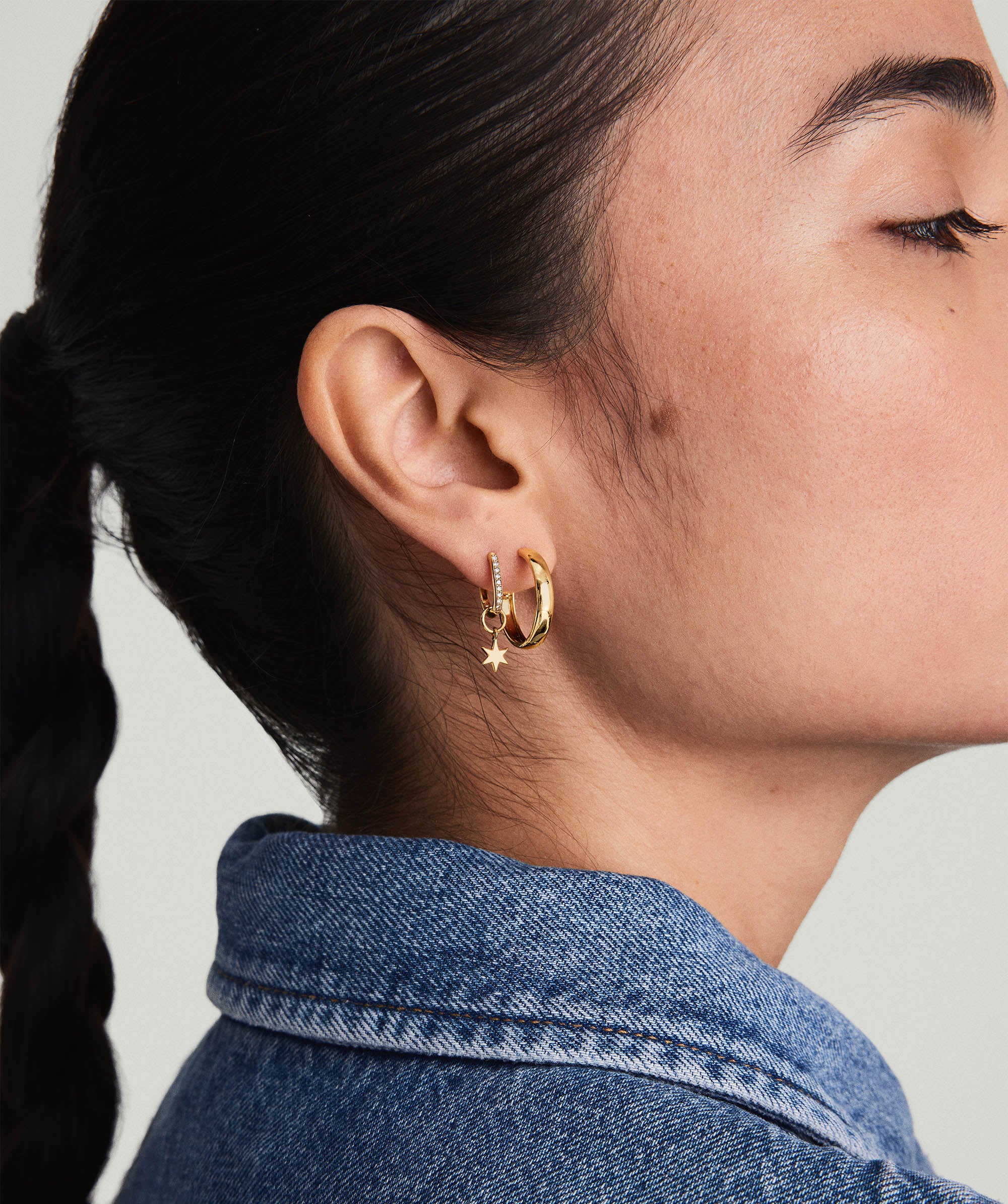 Bold Medium Hoops - Image 3