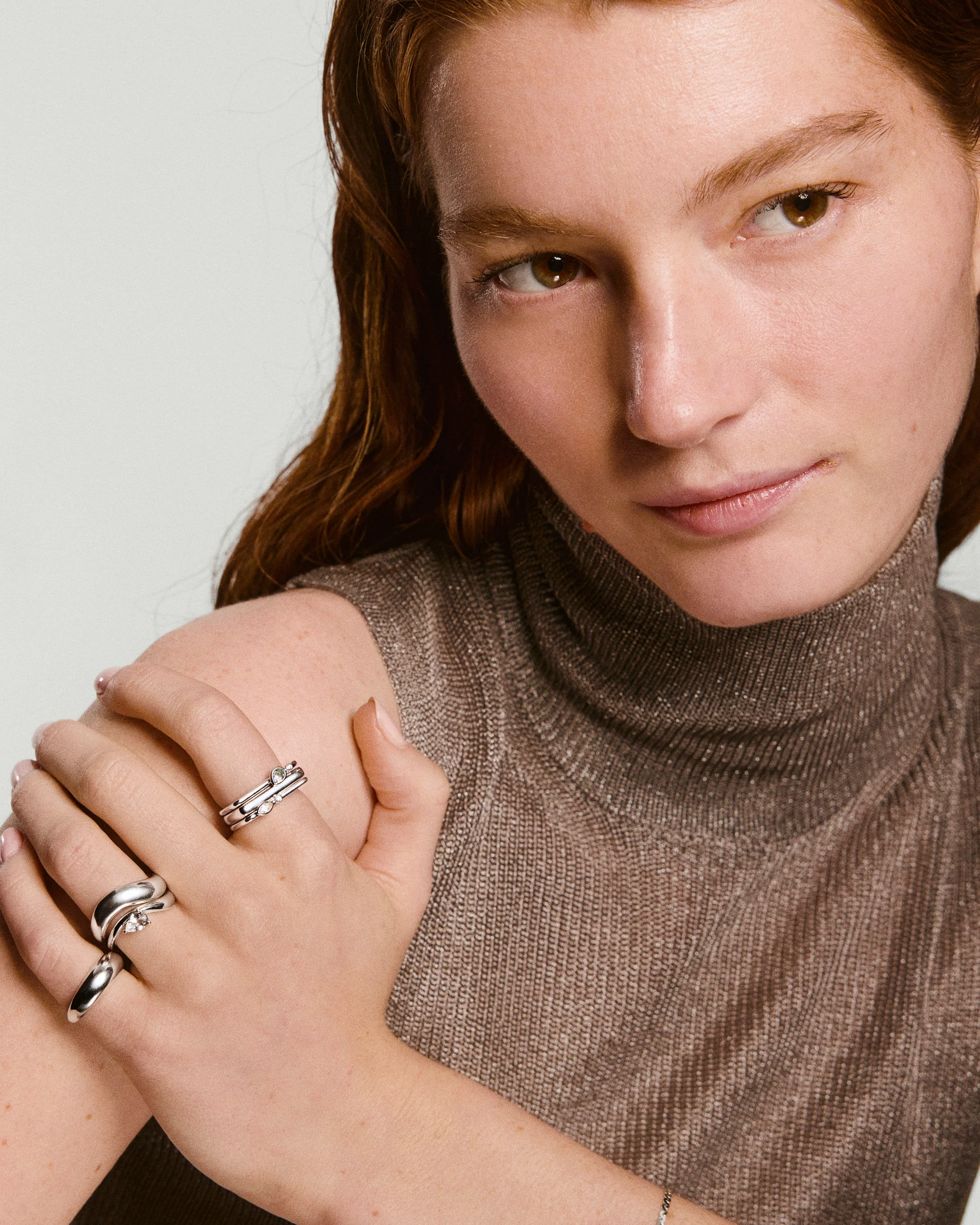 Bold Puzzle Stacking Ring - Image 6