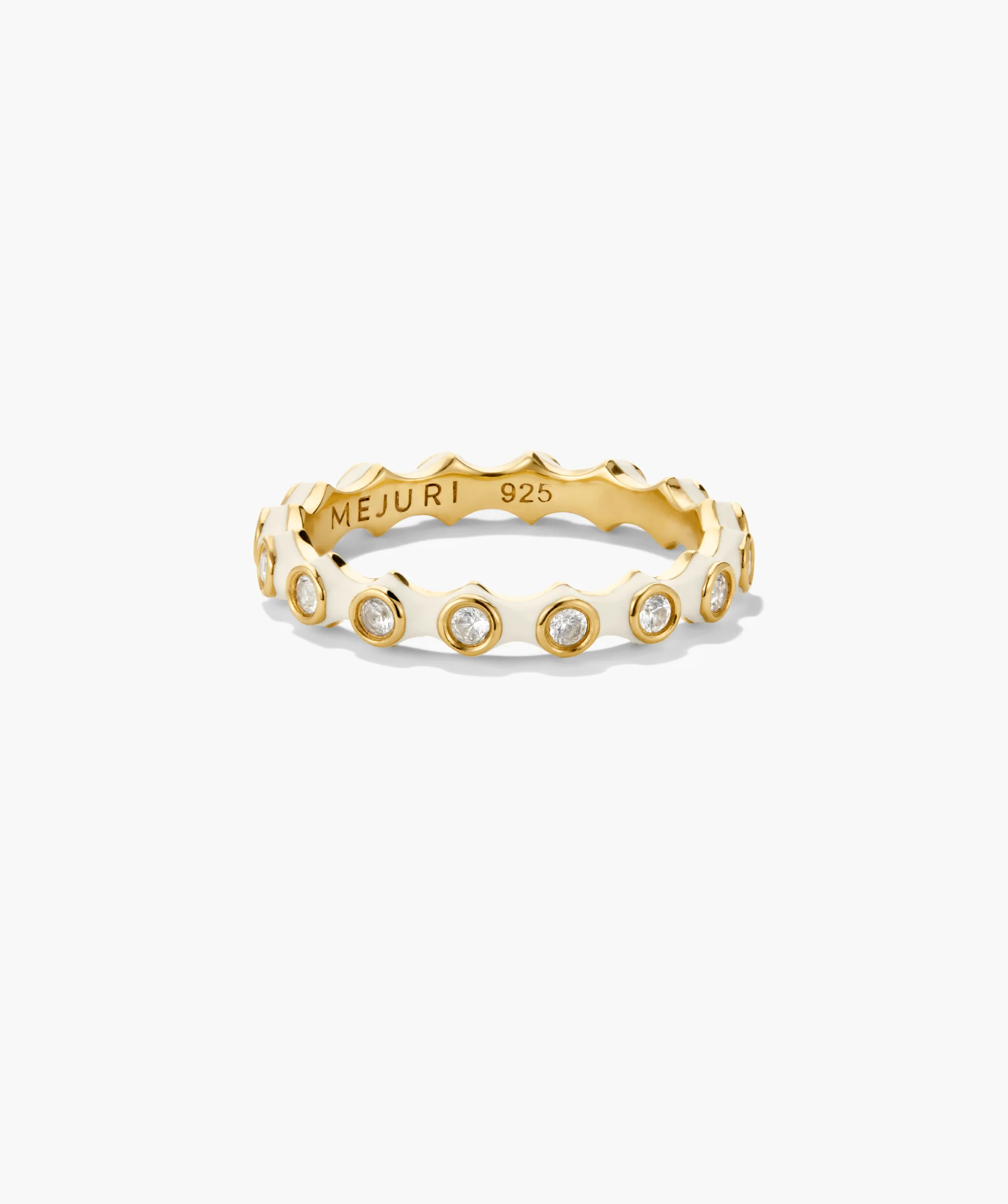Enamel Charlotte Stacker Ring - Image 5