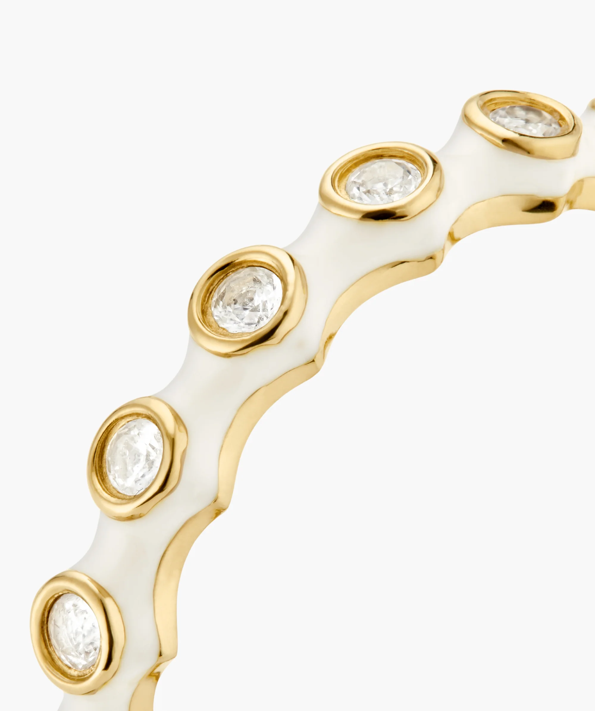Enamel Charlotte Stacker Ring - Image 7