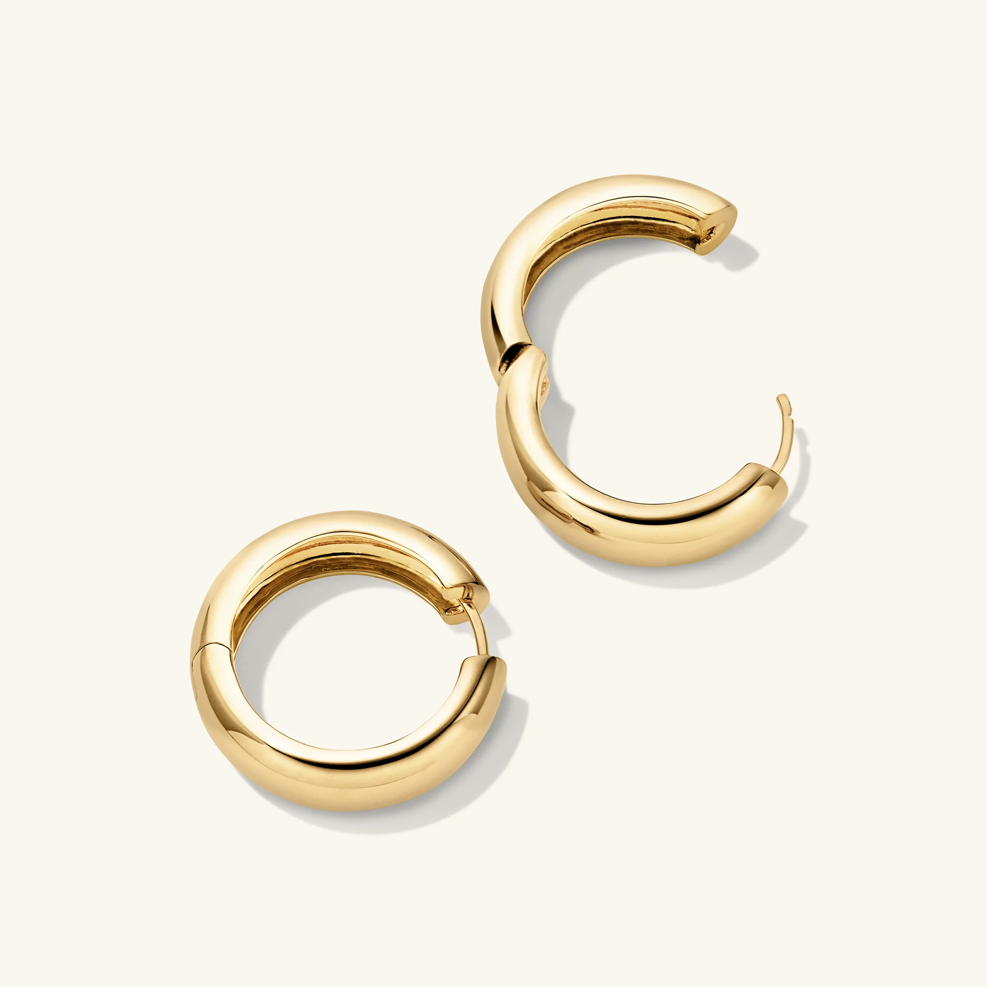 Chunky Large Hoops - Image 7