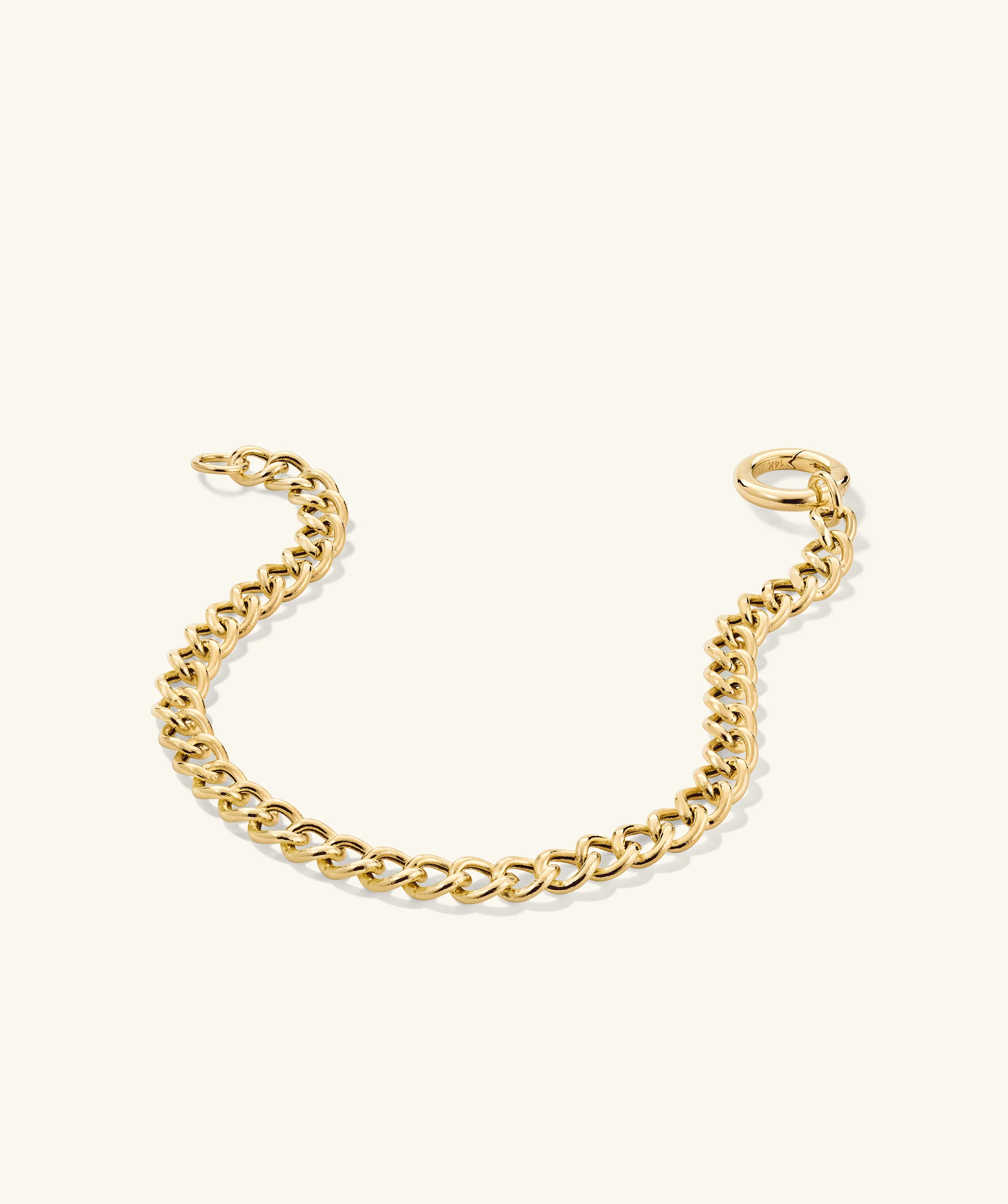 Curb Chain Charm Bracelet - Image 5