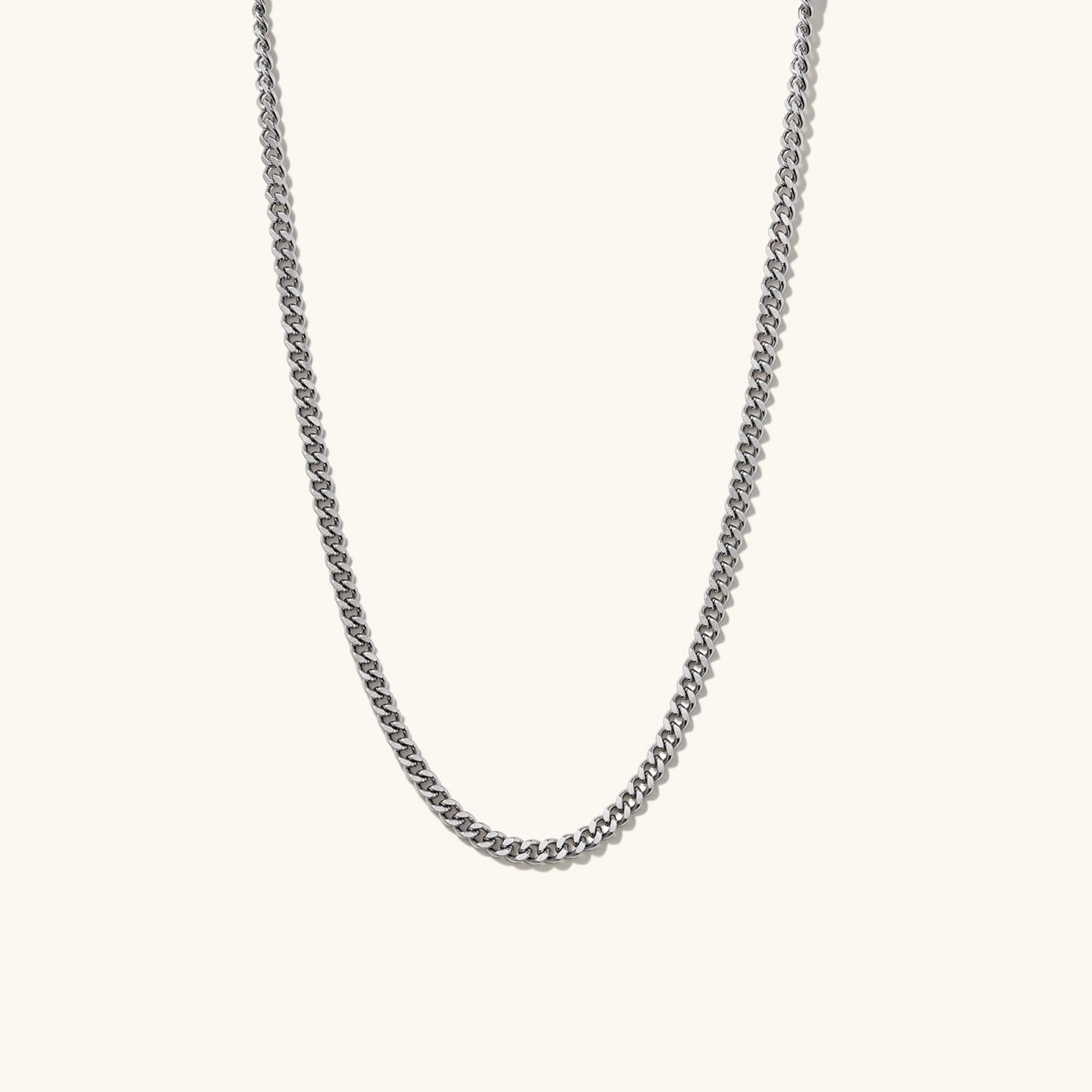 5mm Curb Chain Necklace - Image 12
