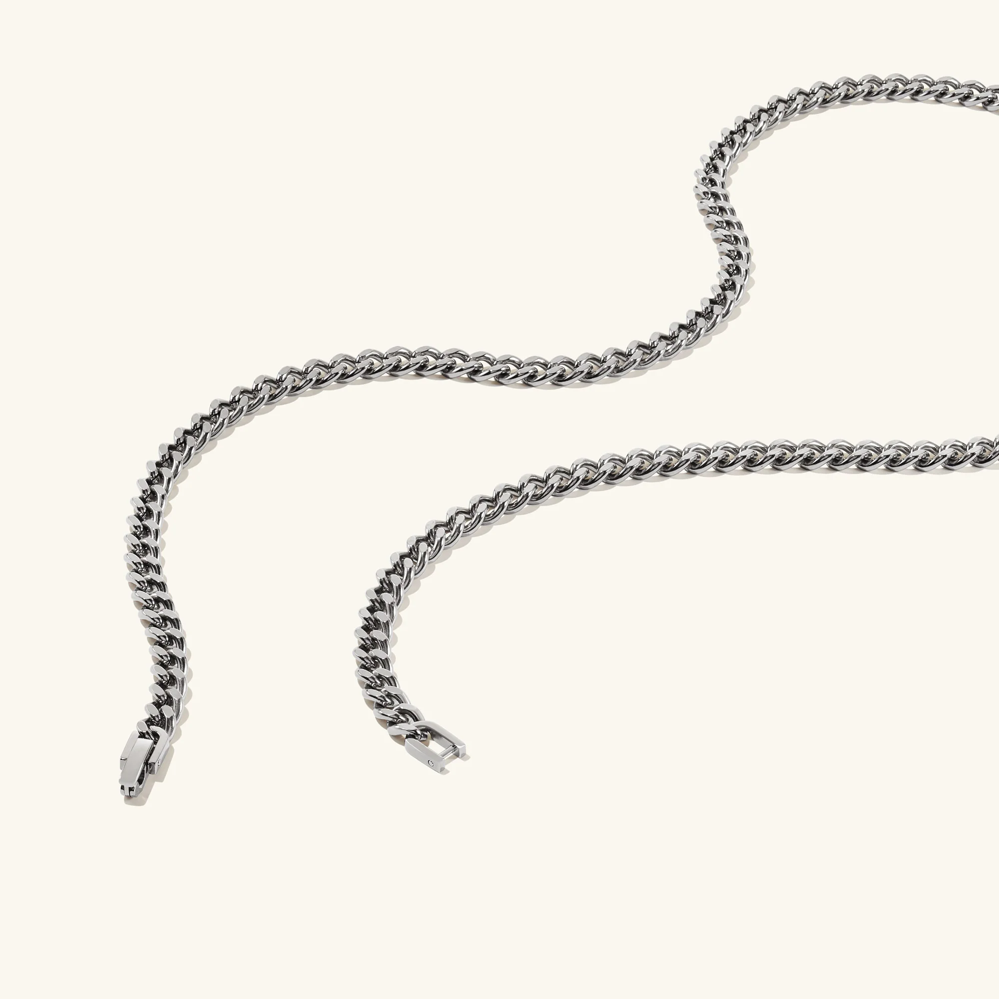 5mm Curb Chain Necklace - Image 15