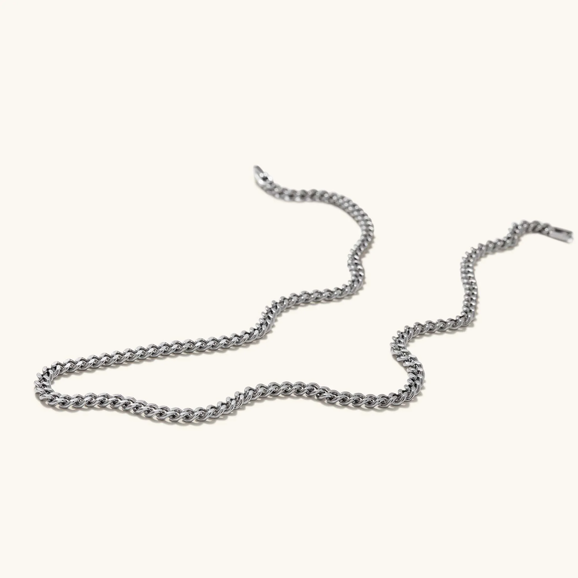 5mm Curb Chain Necklace - Image 16