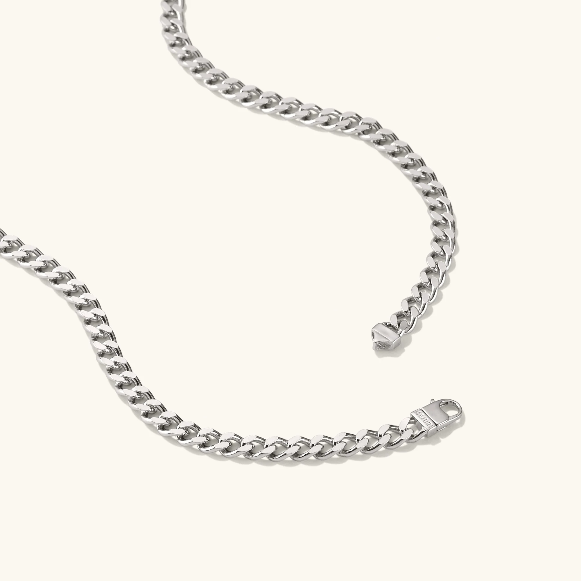 5mm Curb Chain Necklace - Image 8