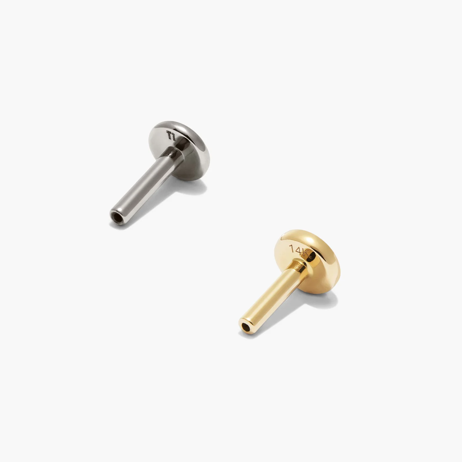 Piercing Studio - Diamond Lotus Flat Back Stud - Image 4