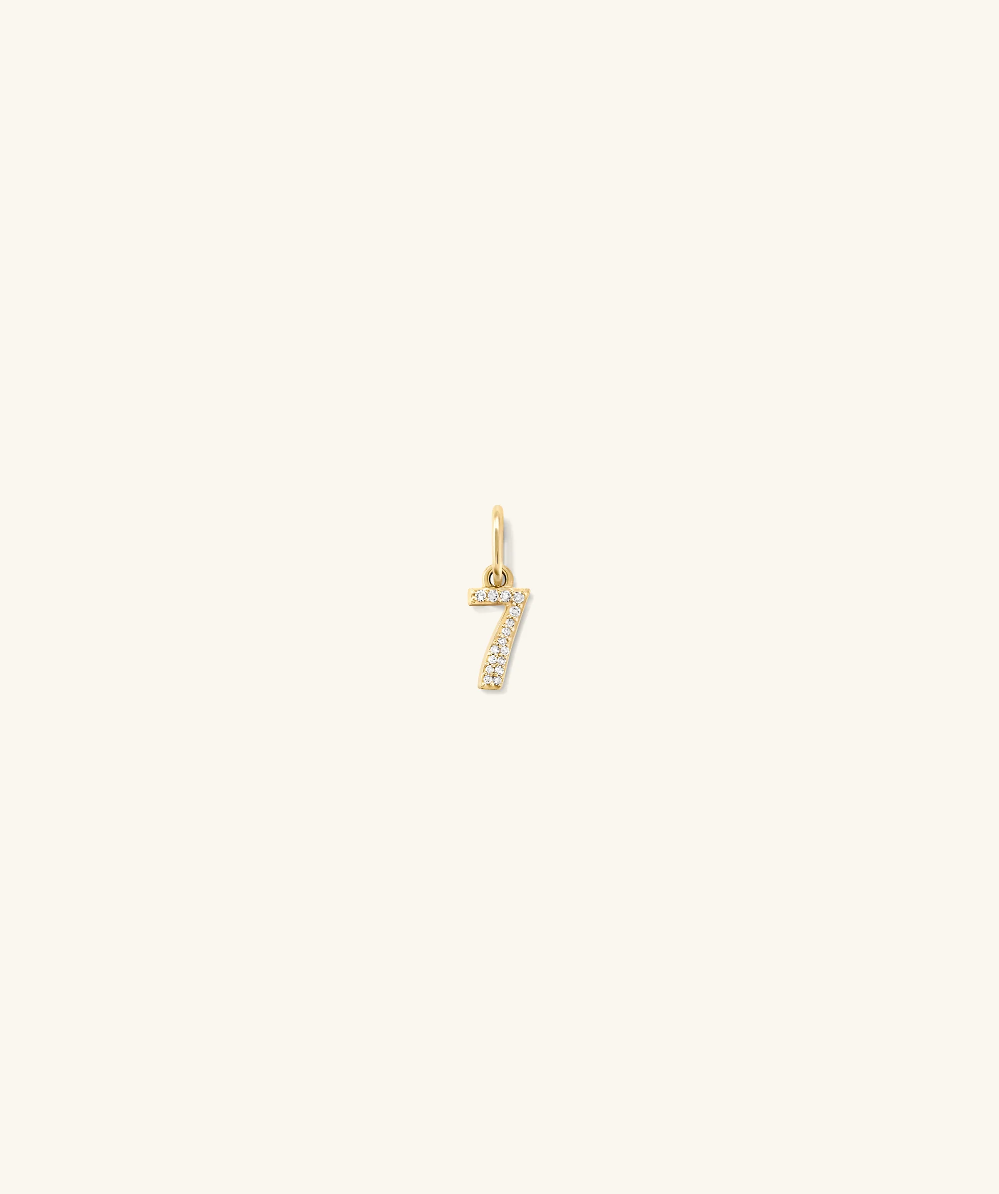 Diamond Number Charm - Image 2