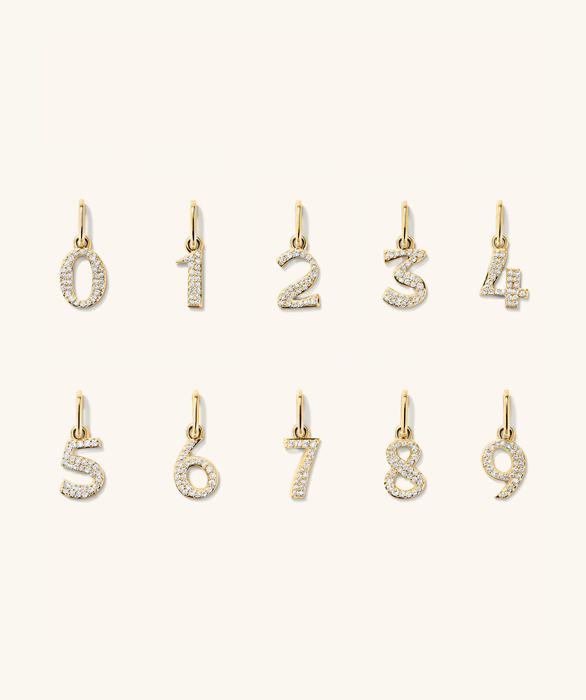 Diamond Number Charm - Image 5