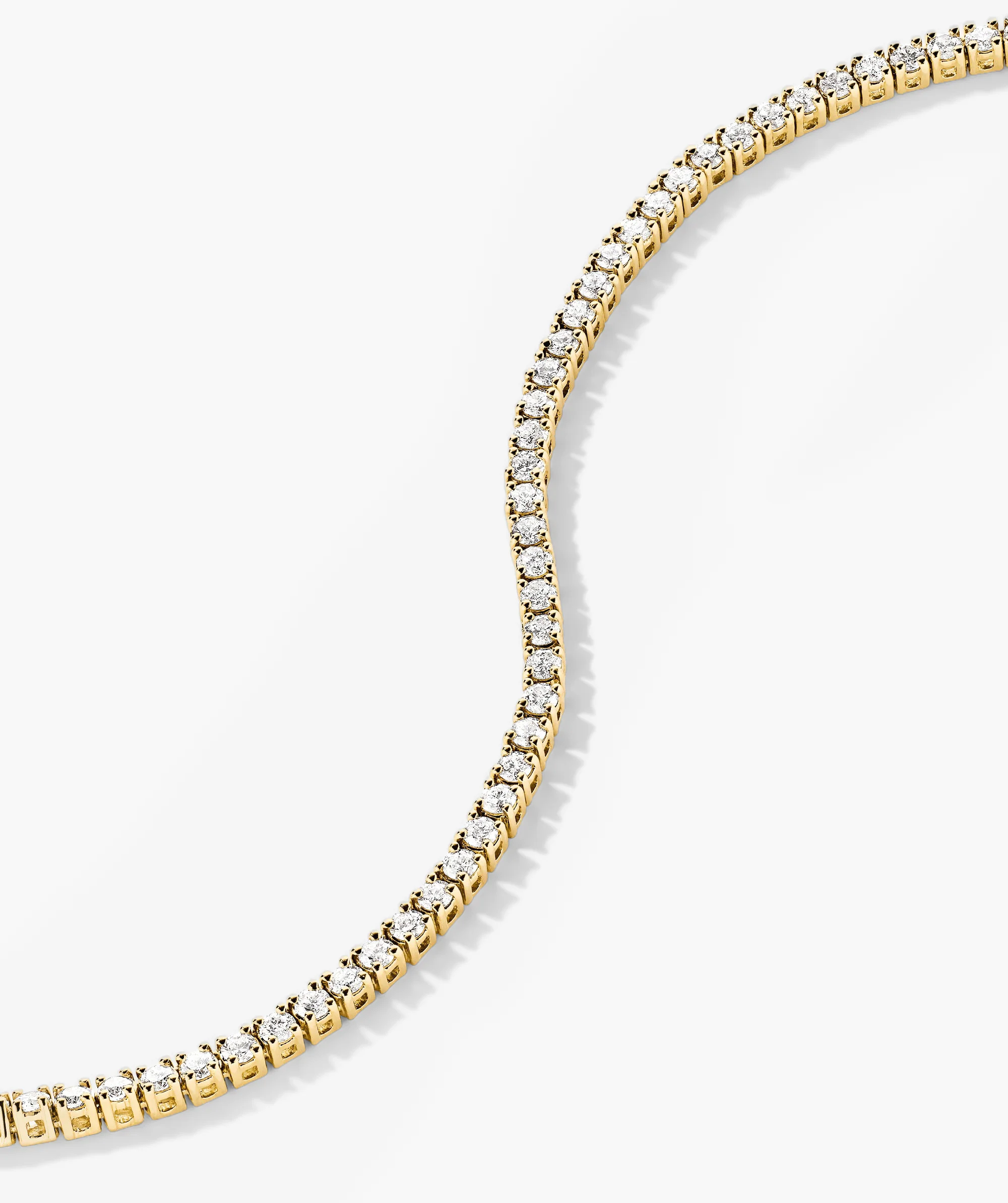 Diamond Tennis Necklace 1.8mm - Image 3