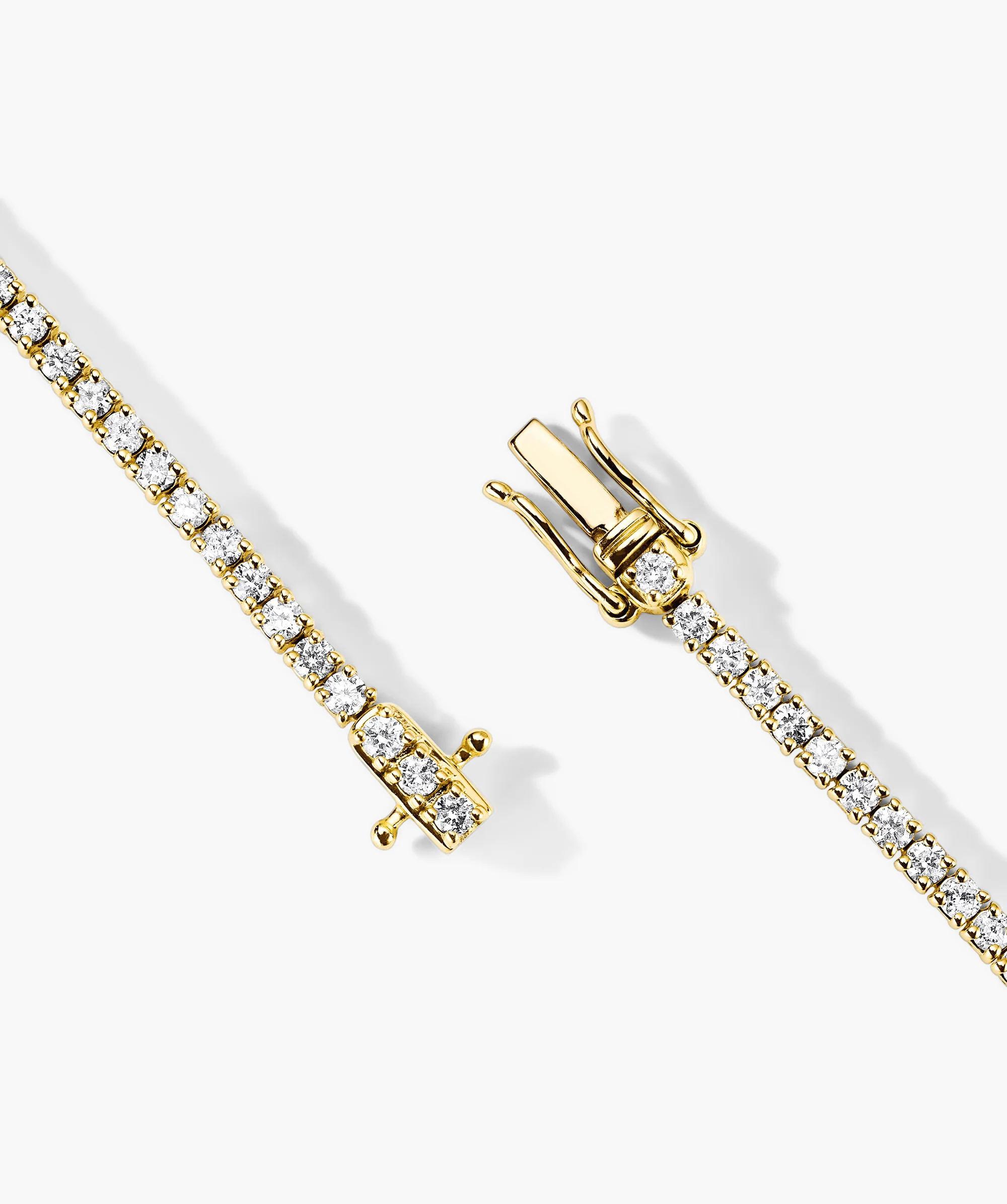 Diamond Tennis Necklace 1.8mm - Image 4