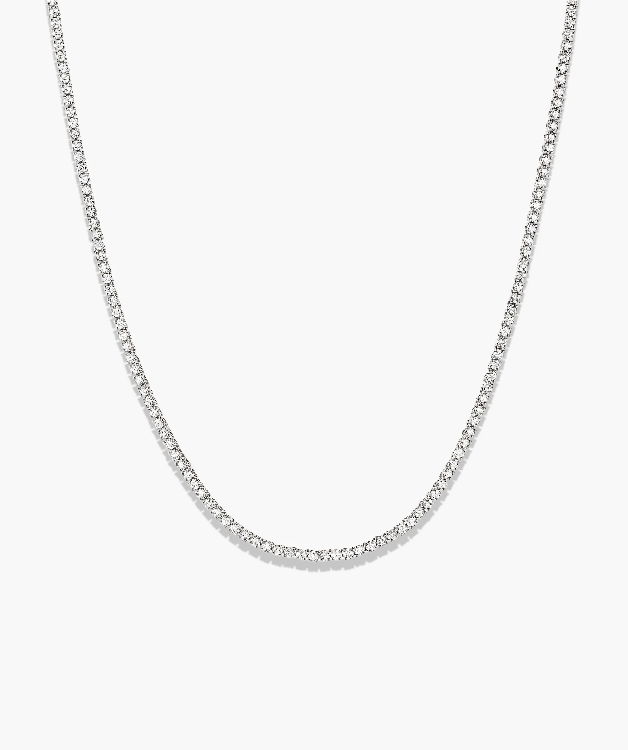 Diamond Tennis Necklace 1.8mm - Image 5