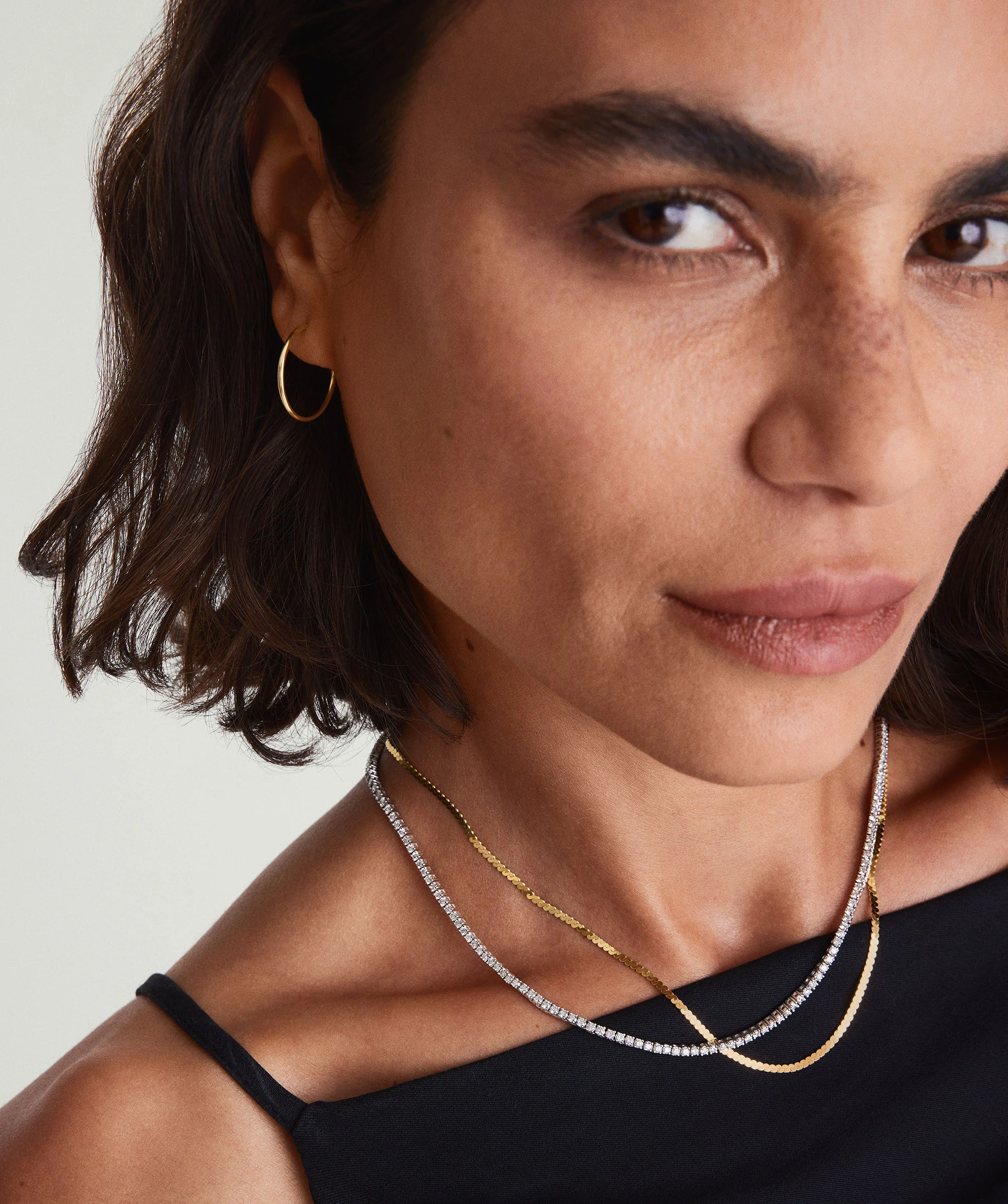 Diamond Tennis Necklace 1.8mm - Image 8