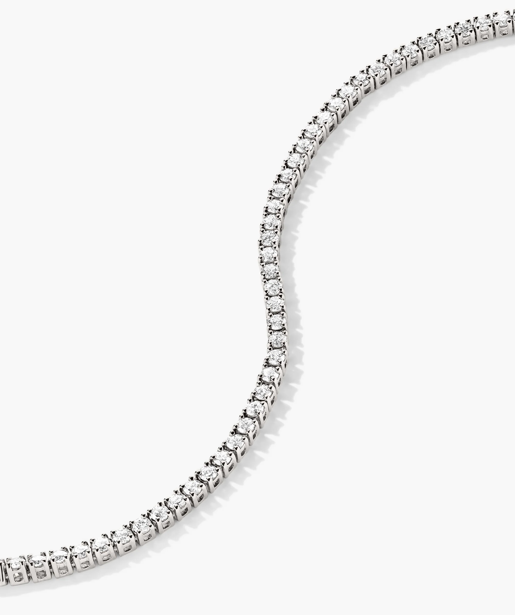Diamond Tennis Necklace 1.8mm - Image 9