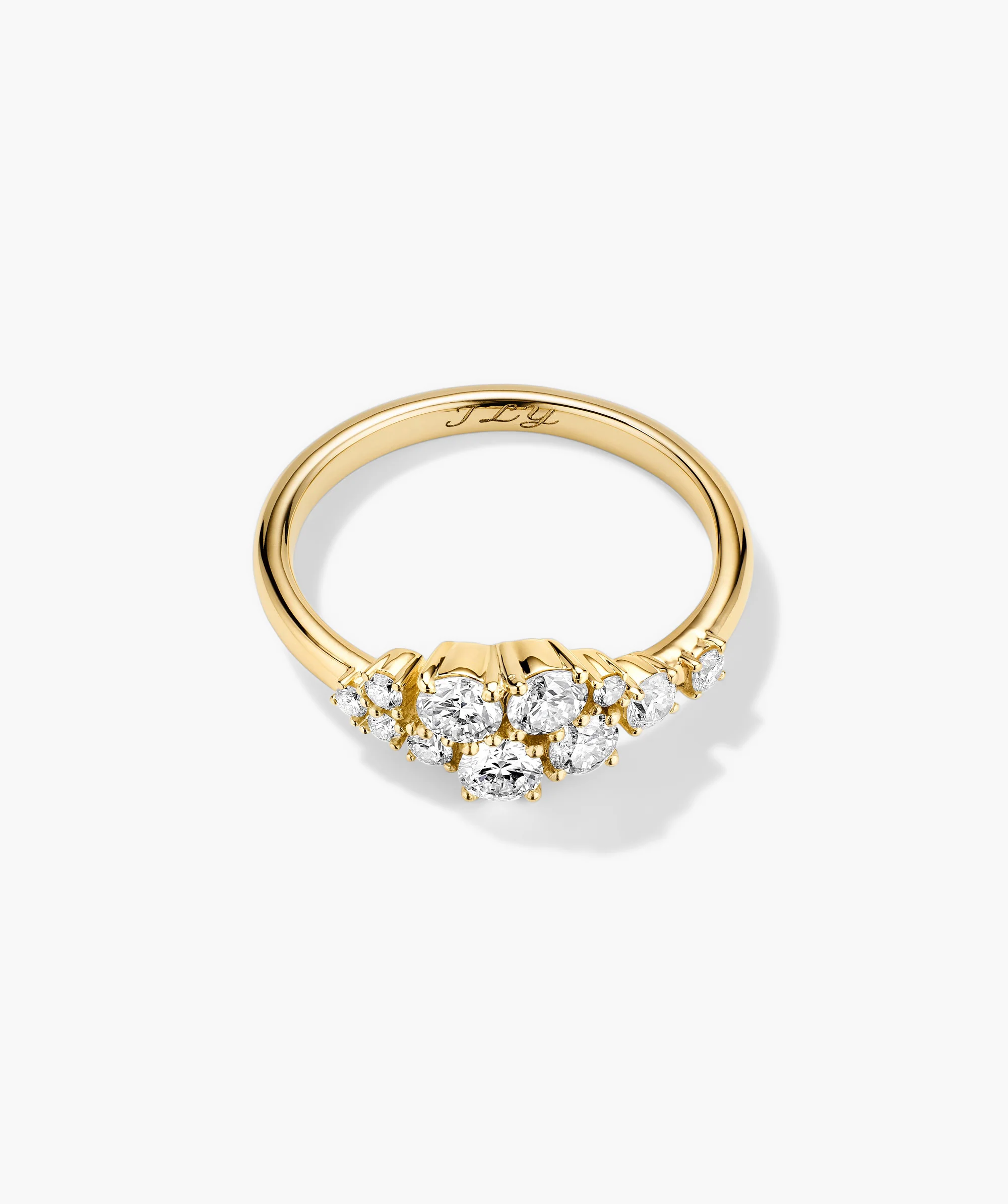 Diamonds Cluster Ring - Image 3