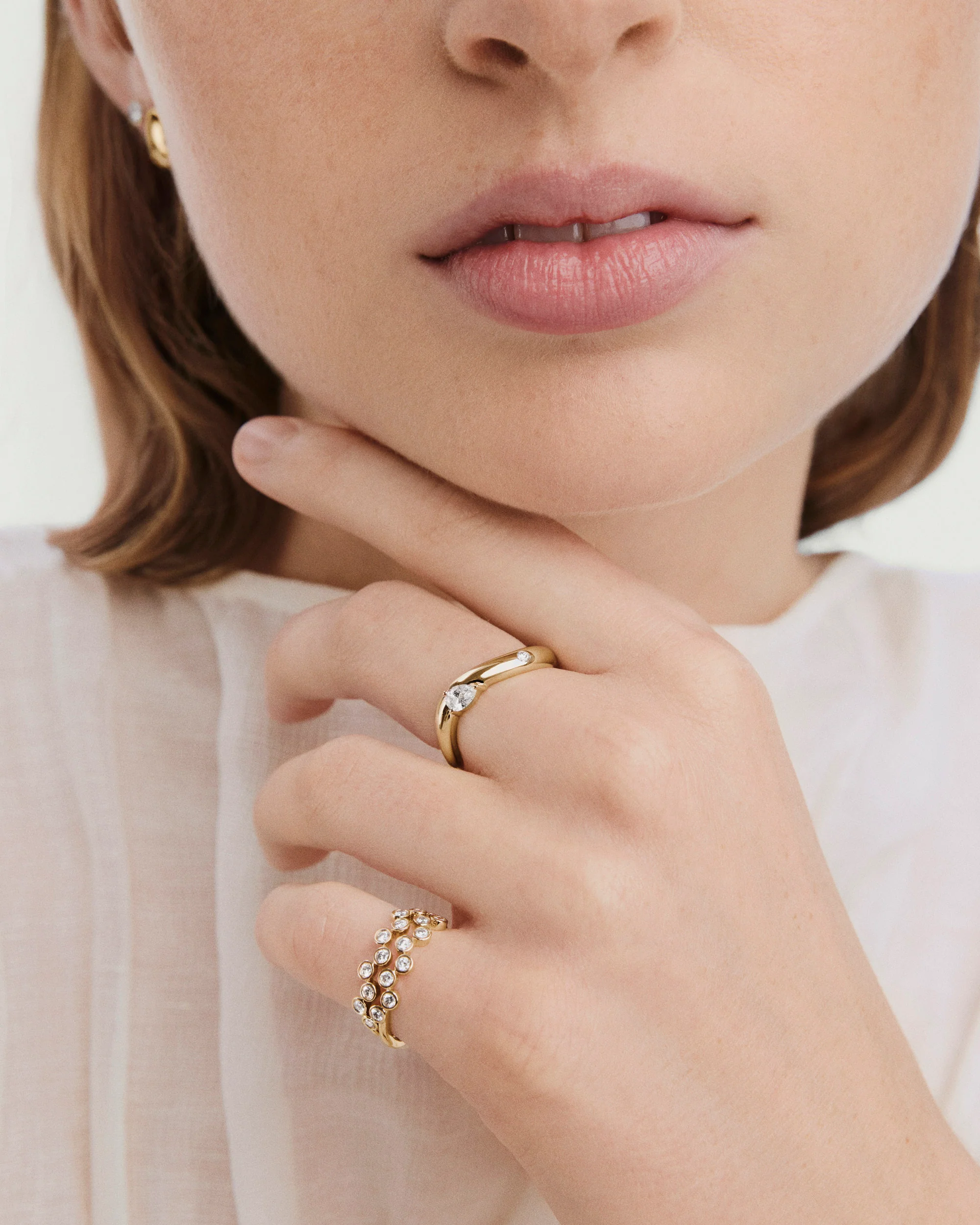 DĂ´me Figure Twin Ring - Image 3