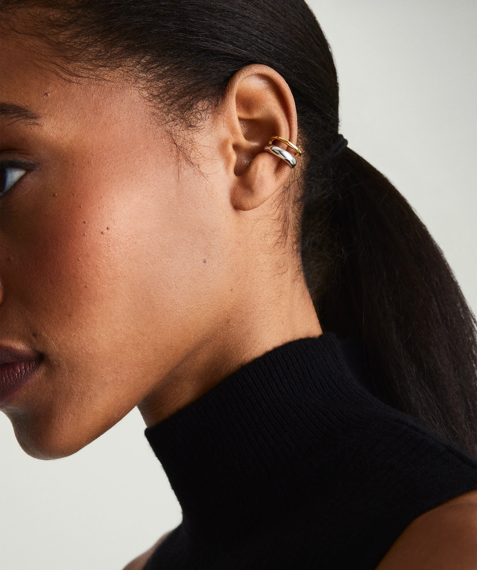 Single Duet Mixed Ear Cuff - Image 7