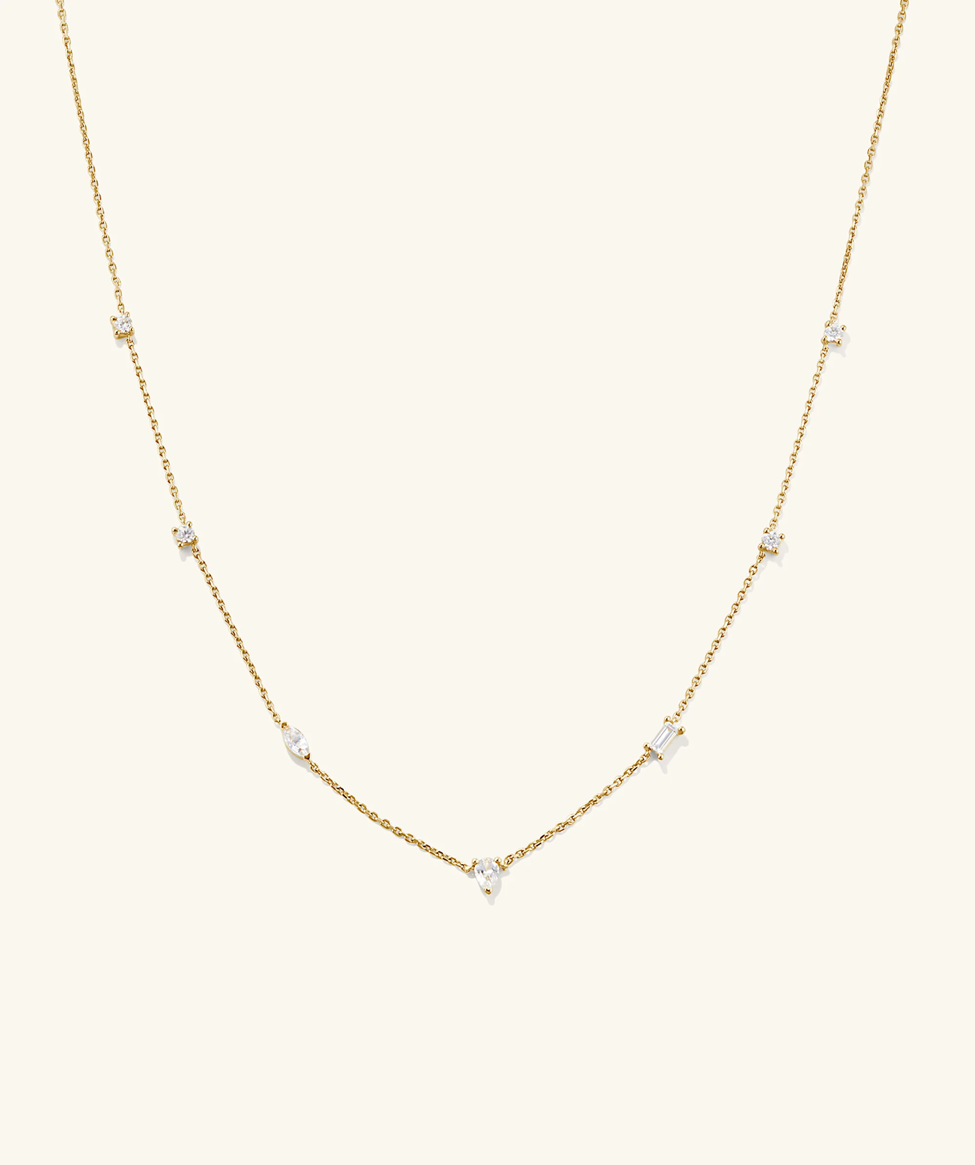 Eve Cluster Necklace - Image 2