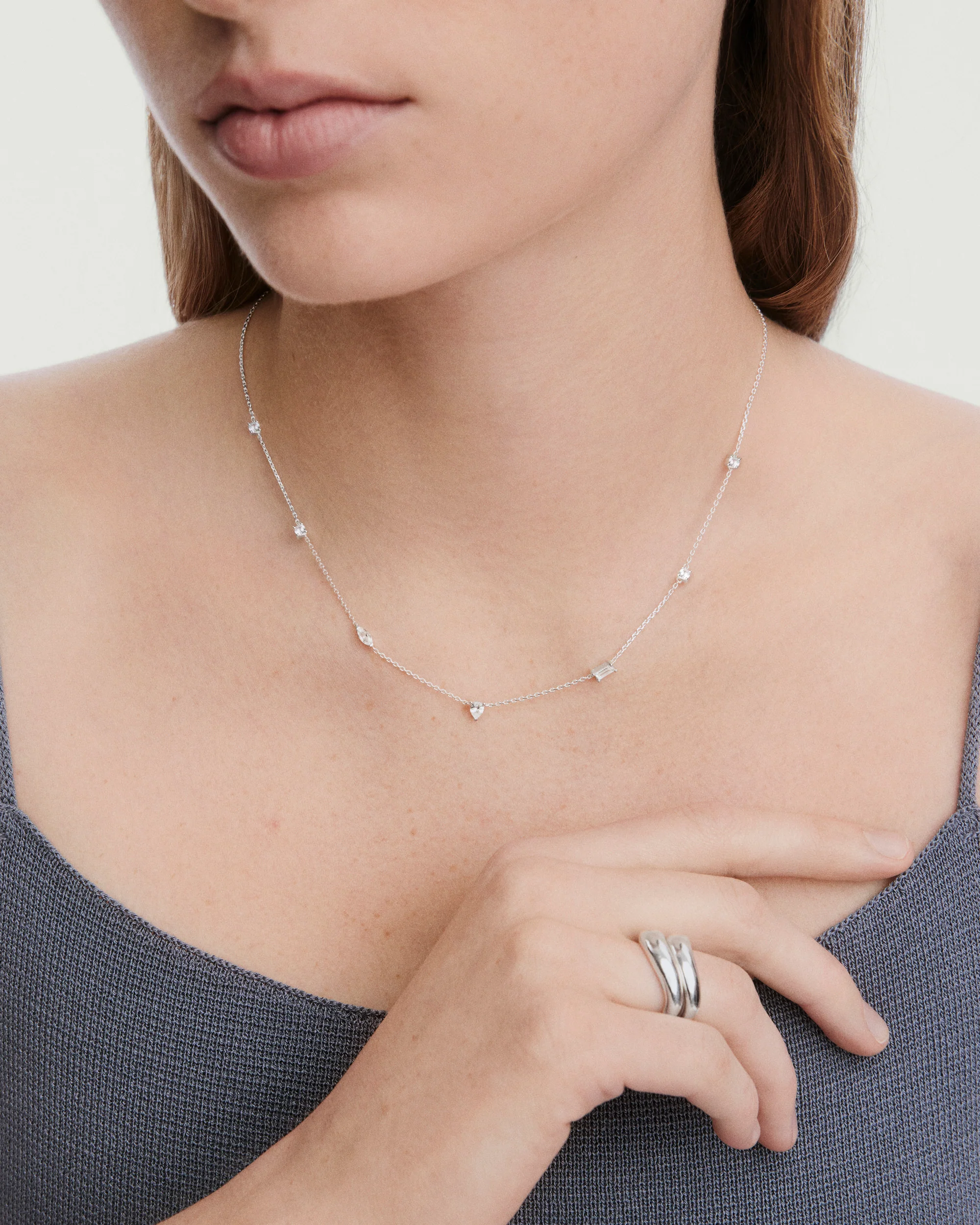 Eve Cluster Necklace - Image 6