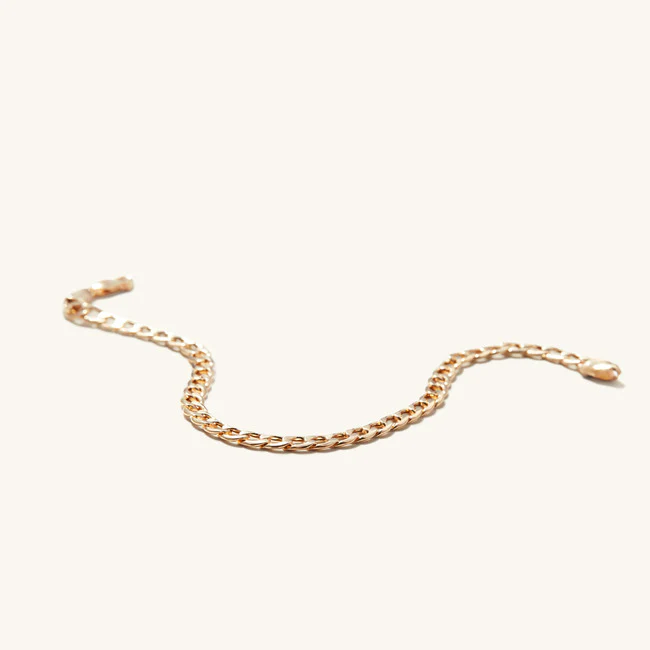 Flat Curb Chain Bracelet - Image 10