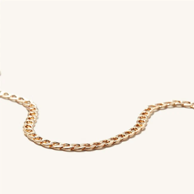 Flat Curb Chain Bracelet - Image 11