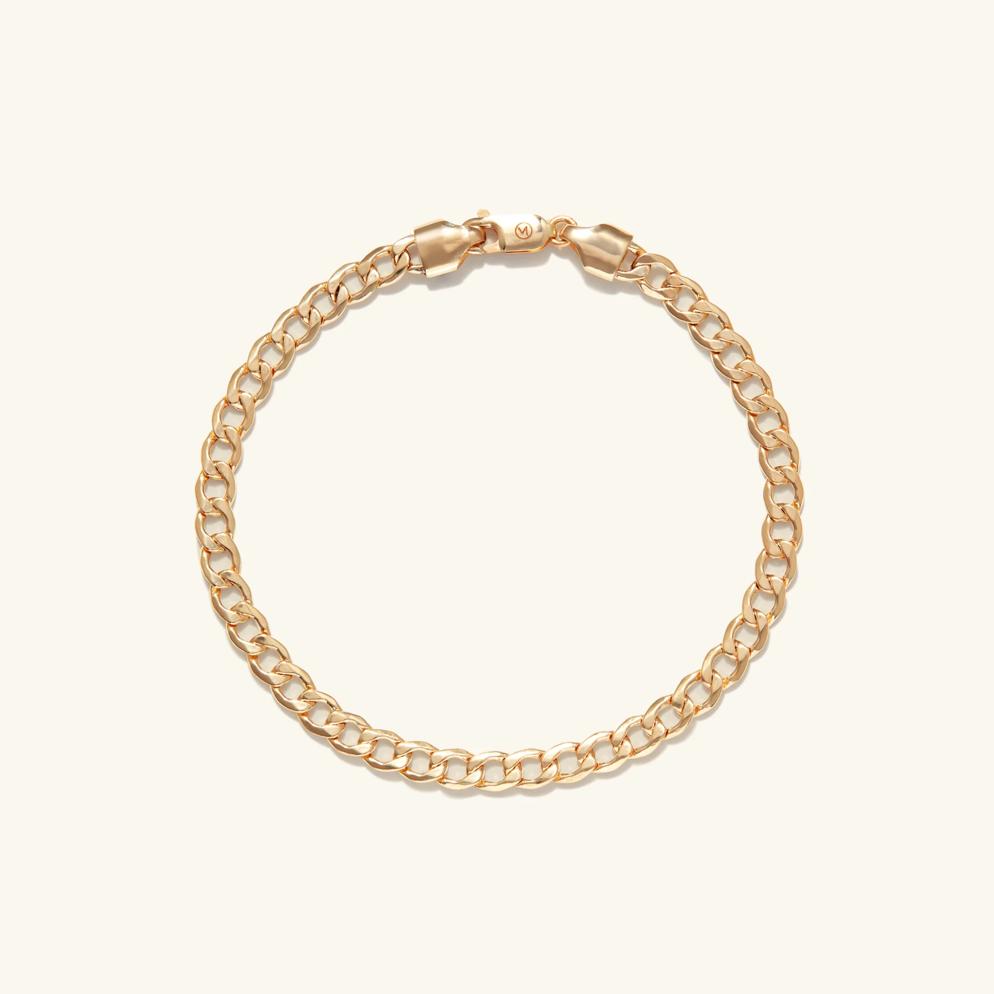 Flat Curb Chain Bracelet - Image 12