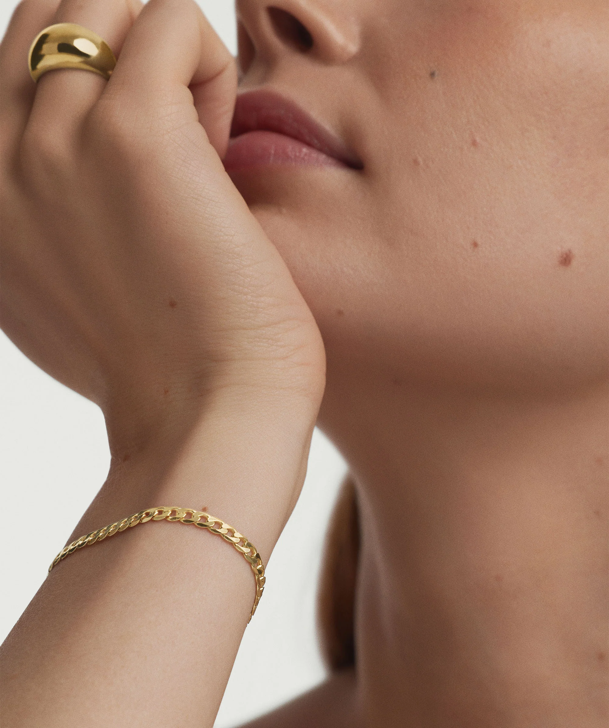 Flat Curb Chain Bracelet - Image 16