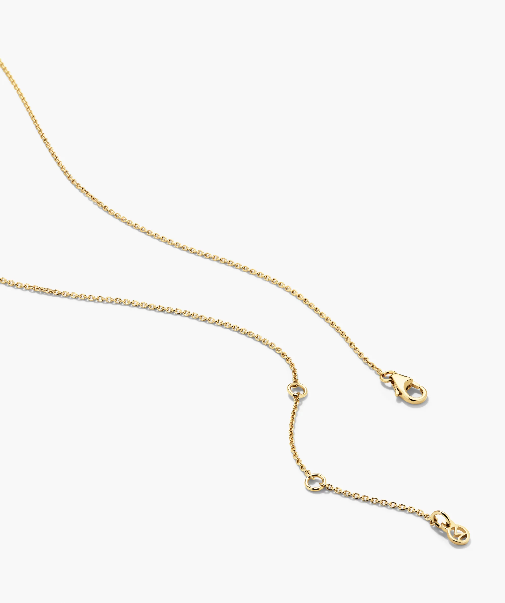 Floating Lab Grown Sapphire Necklace - Image 8