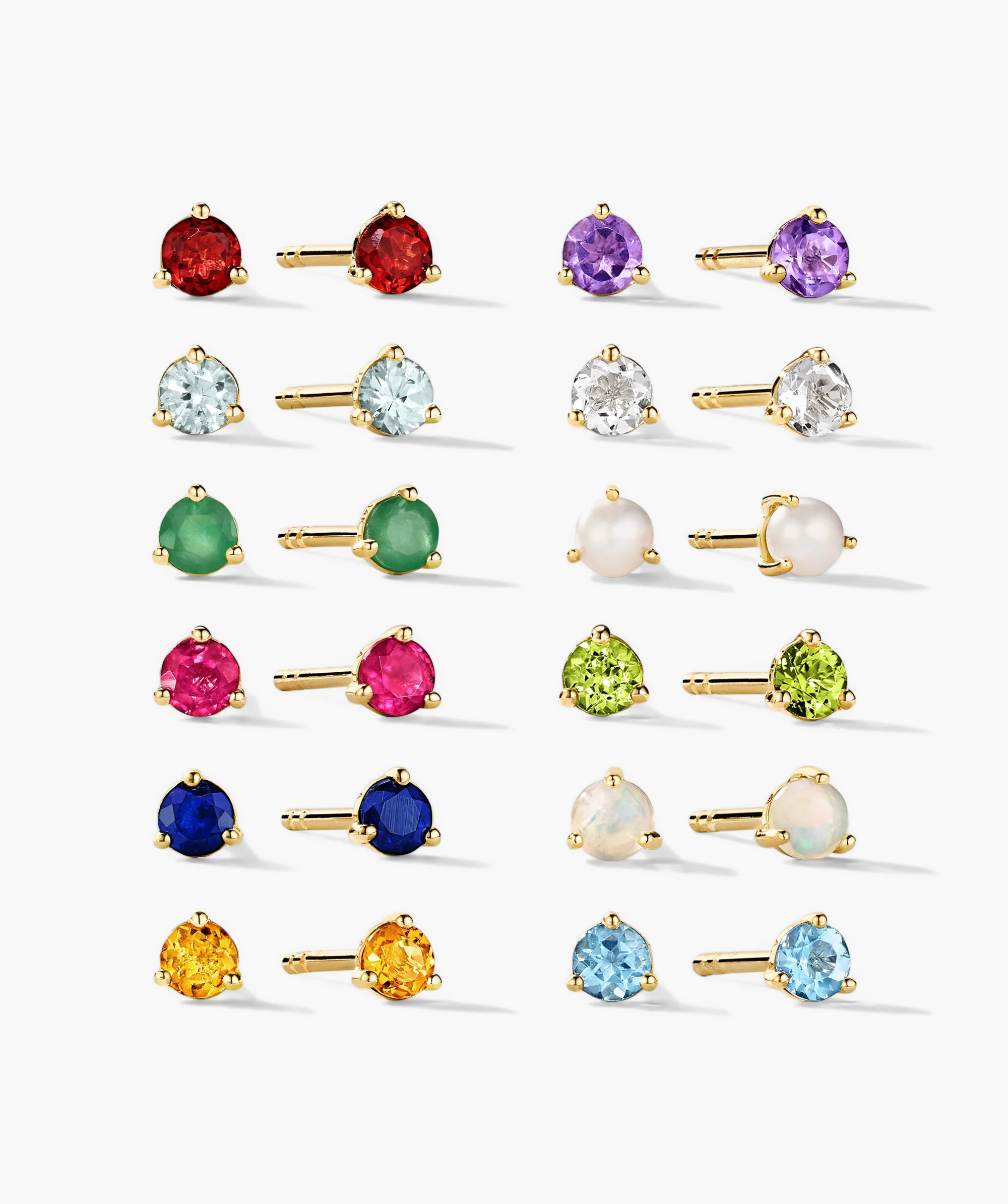 Gemstone Mini Studs - Image 4