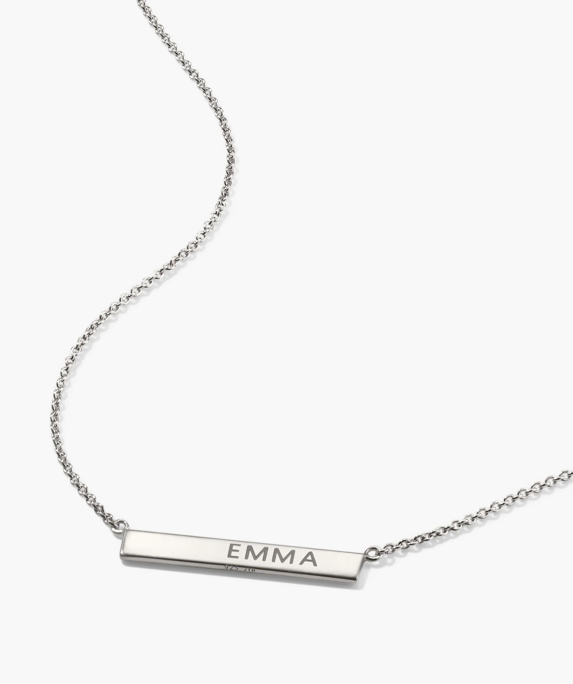 Engravable Bar Necklace - Image 11
