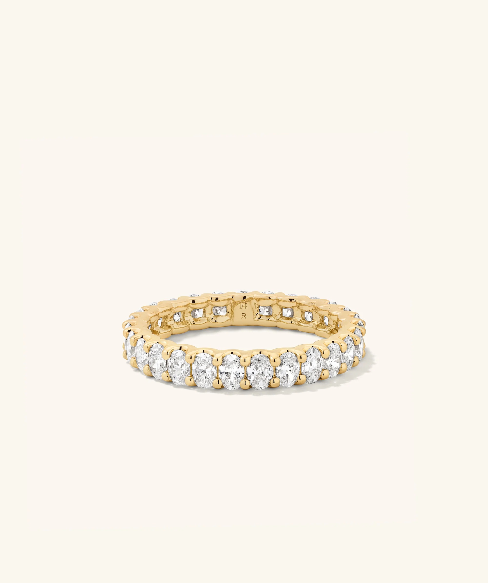 Lab Grown Diamond Oval Eternity Band