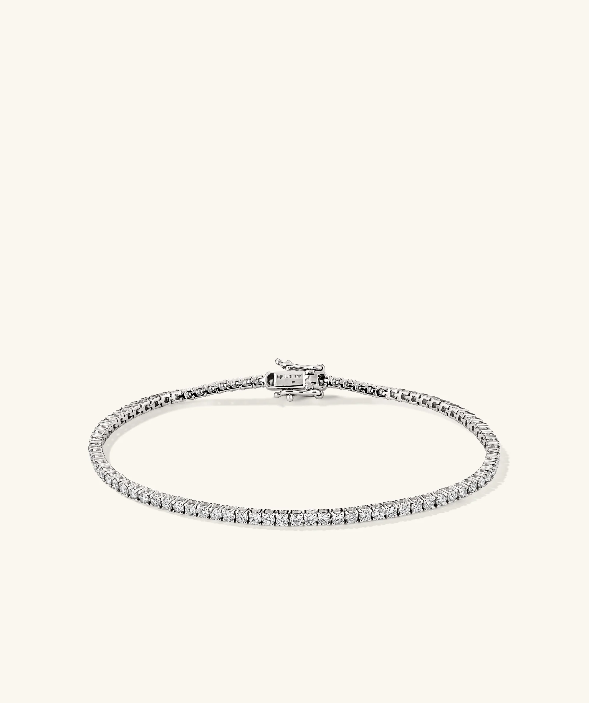 Lab Grown Diamond Tennis Bracelet 1.8mm - Image 11