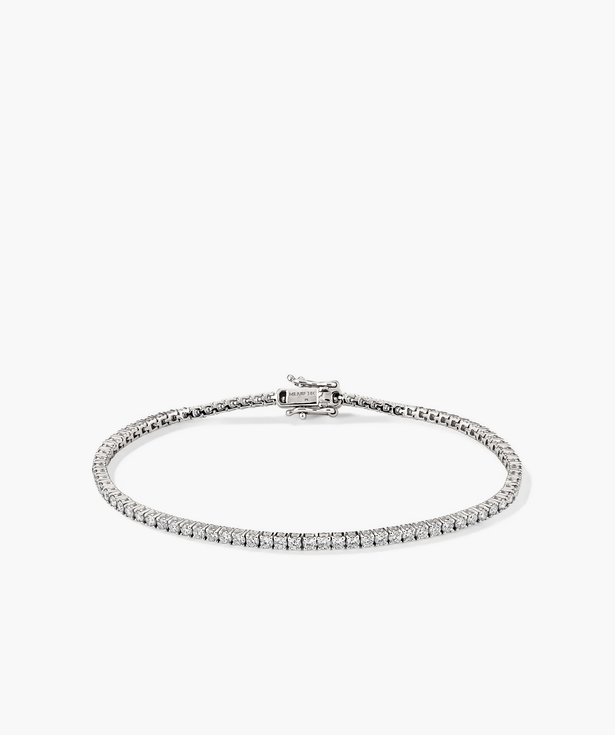 Lab Grown Diamond Tennis Bracelet 1.8mm - Image 6