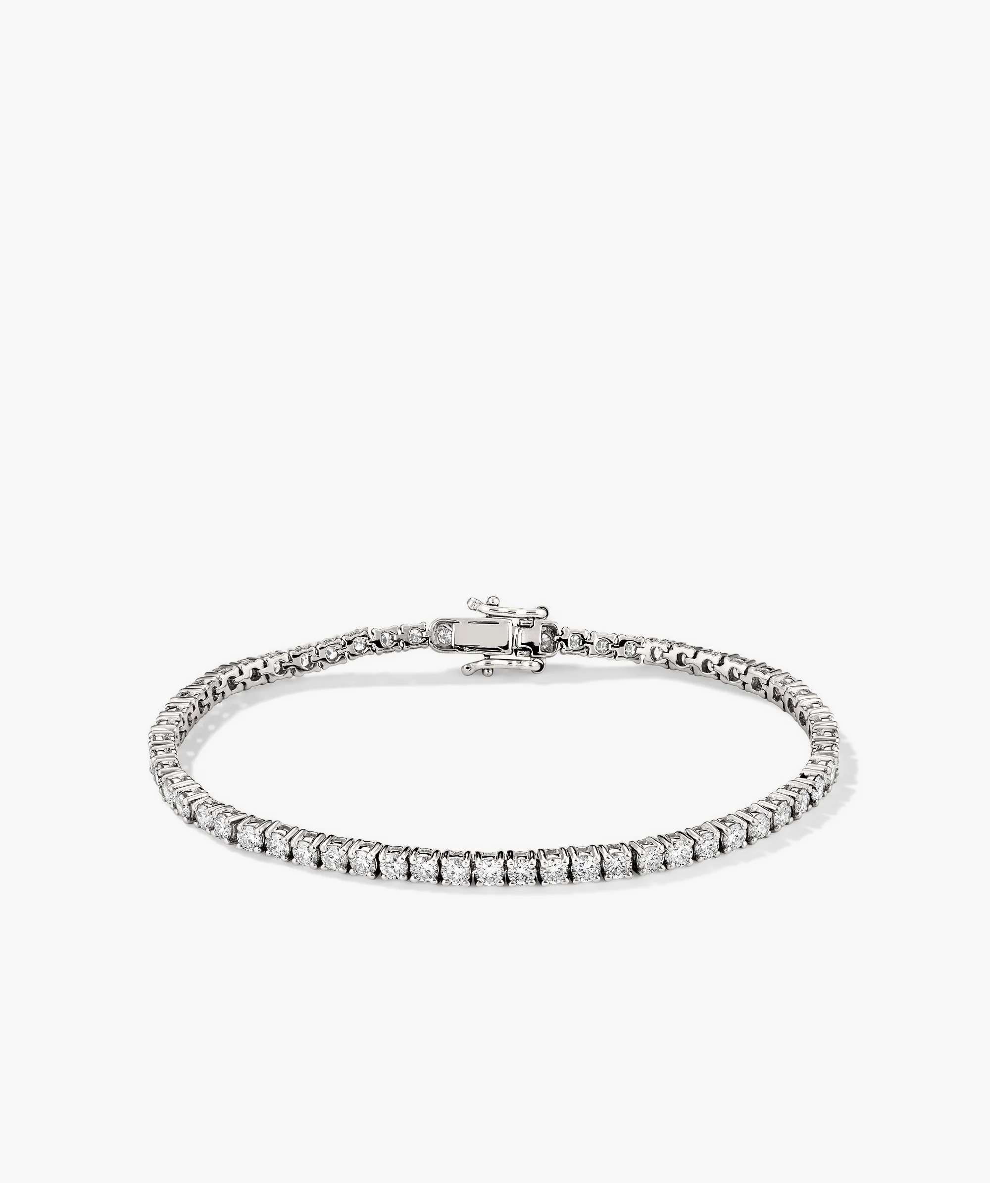 Lab Grown Diamond Tennis Bracelet 2.5mm - Image 5