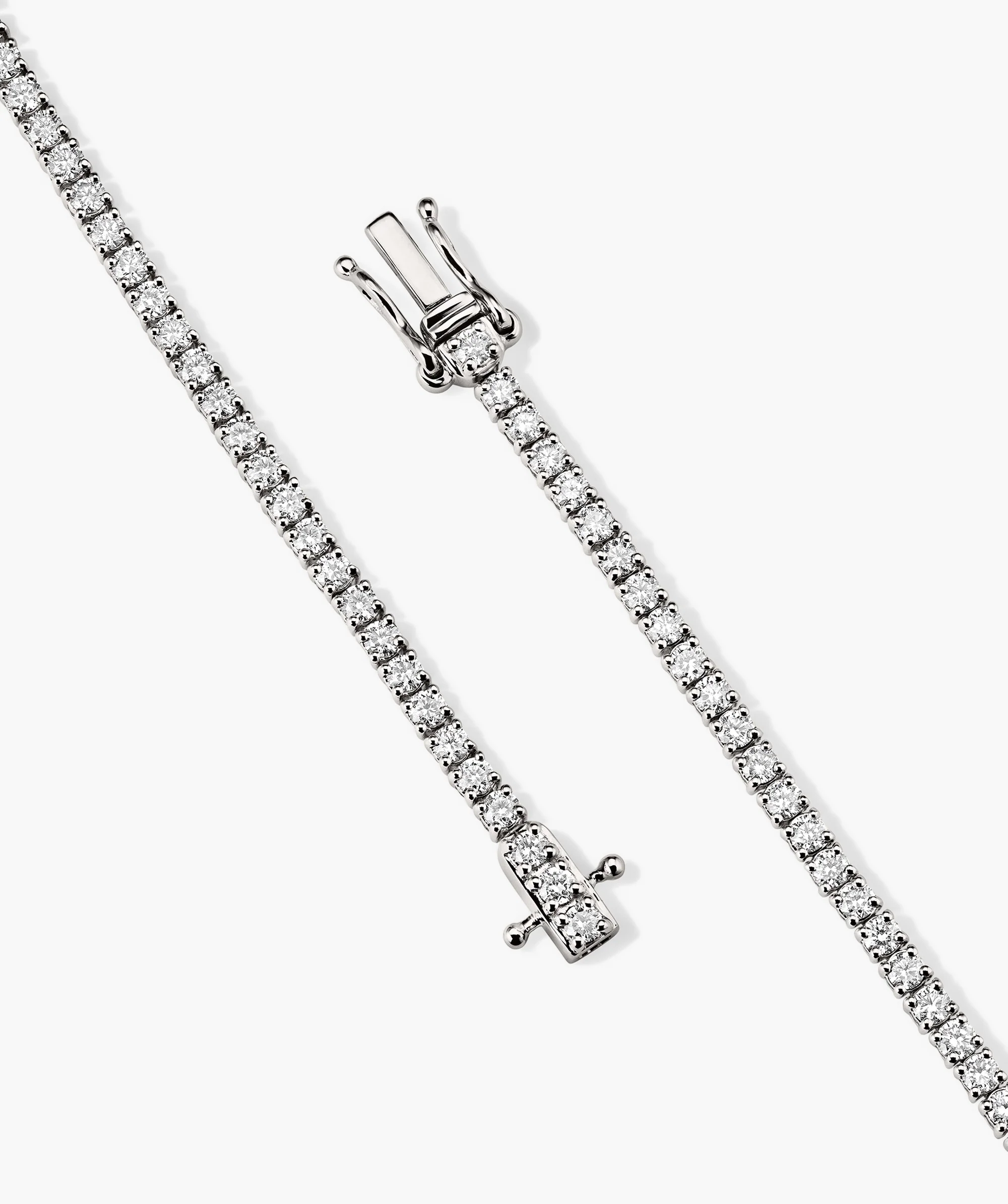 Lab Grown Diamond Tennis Necklace 1.8mm - Image 10